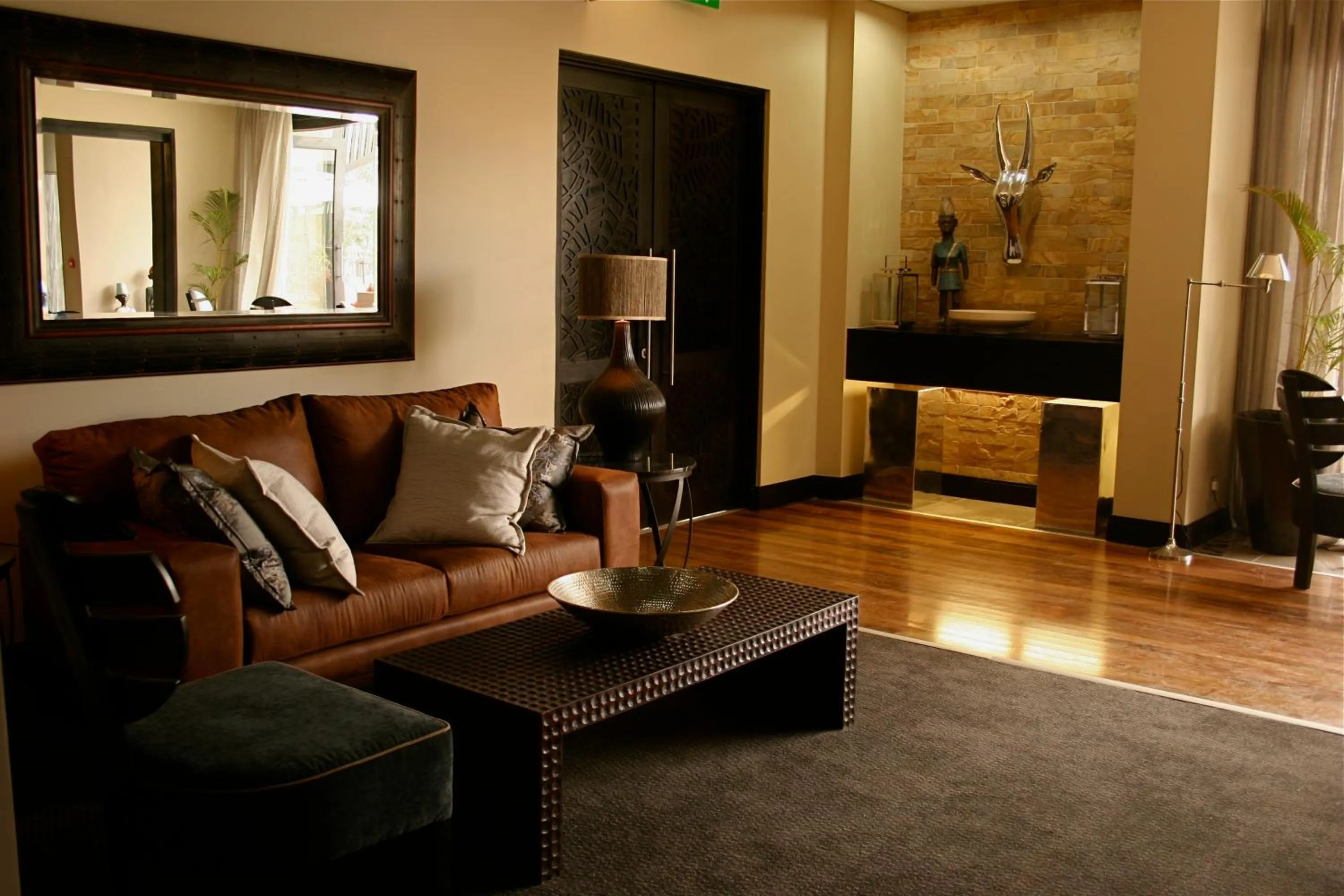 Lounge or bar in Mount Meru Hotel