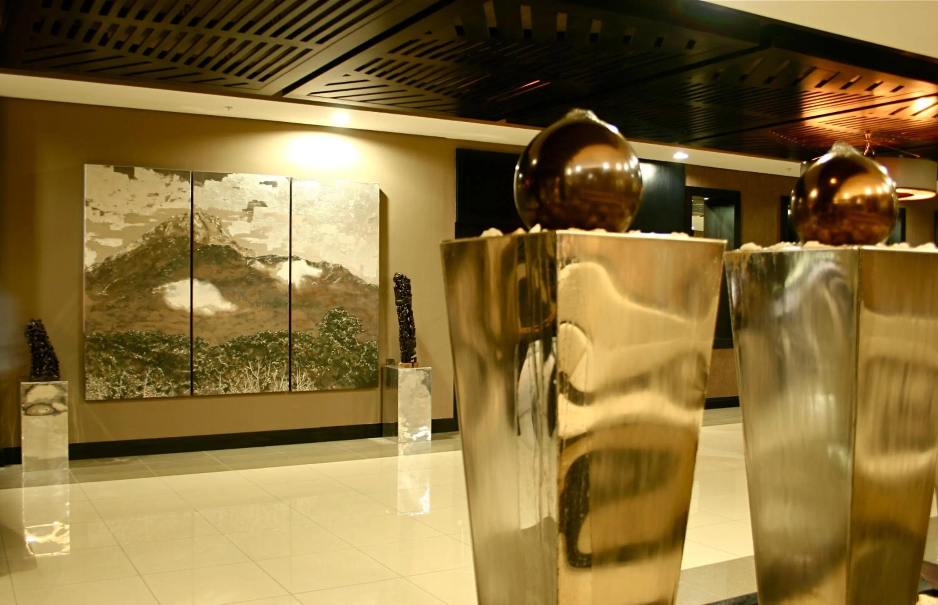 Lobby or reception in Mount Meru Hotel
