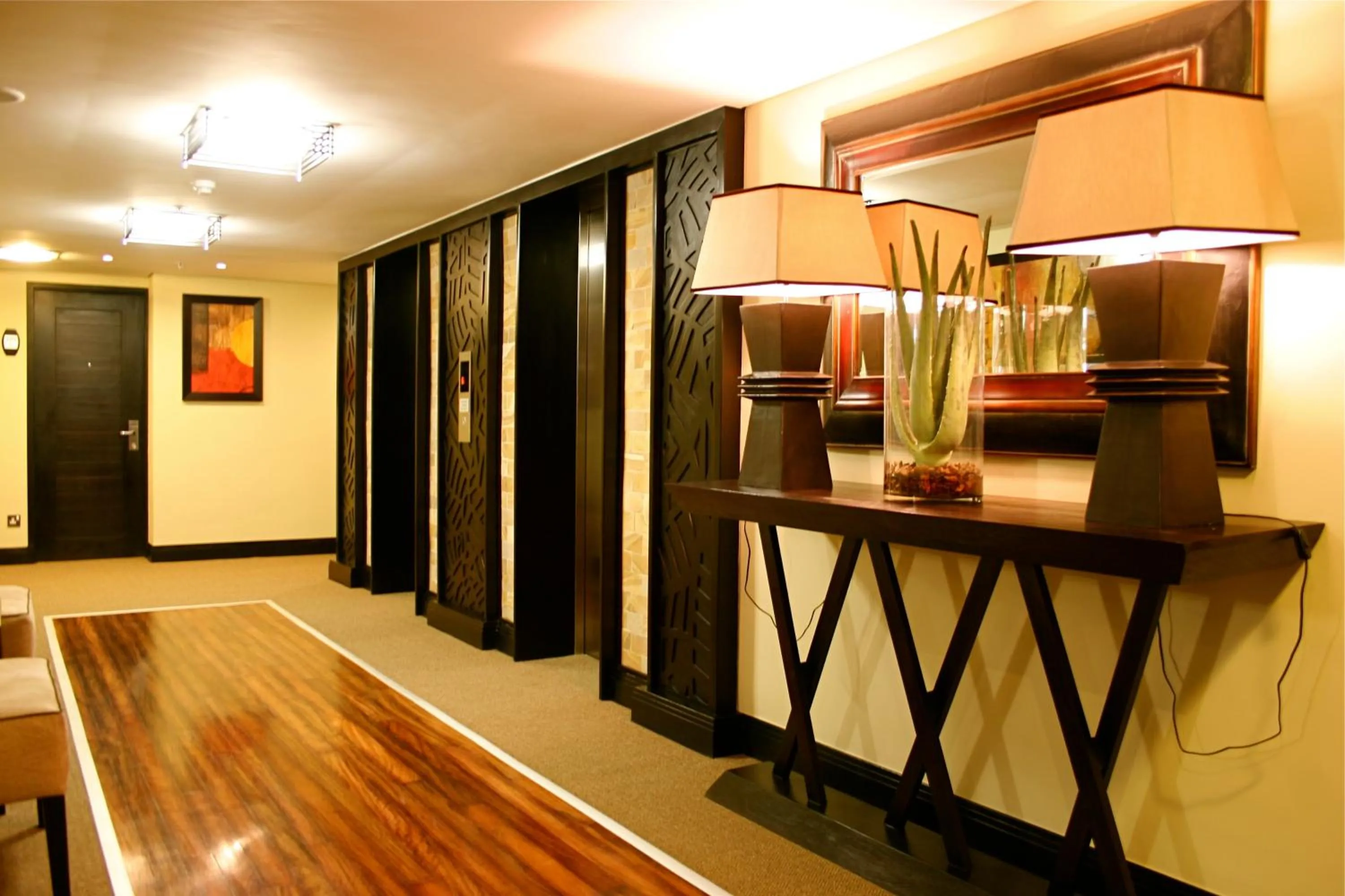 Lobby or reception in Mount Meru Hotel