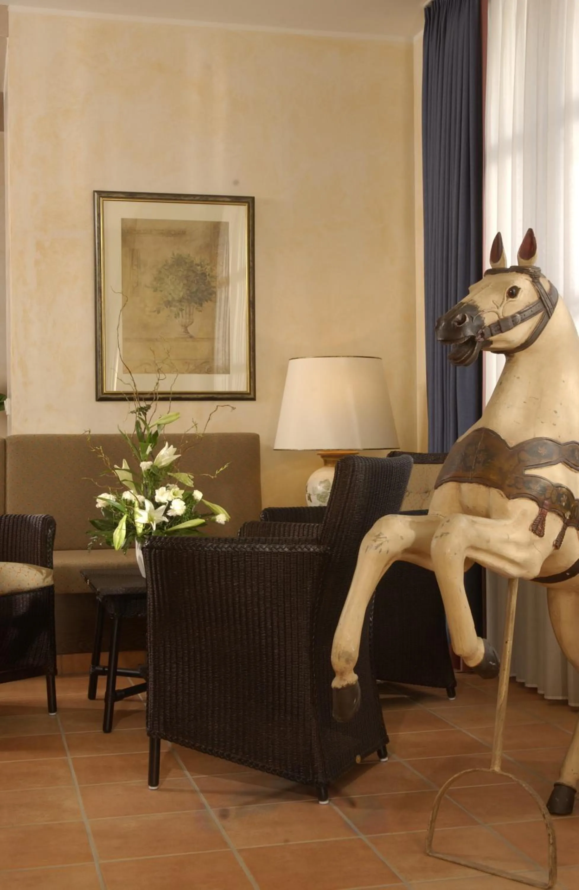 Decorative detail in Hotel Spiegel