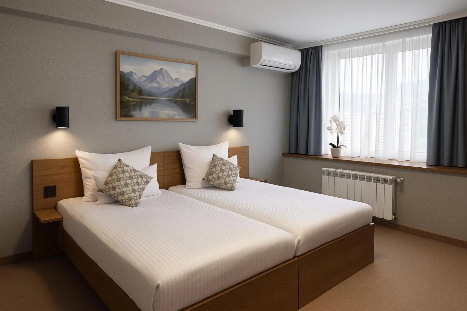 Bed in Yerevan Resident Hotel