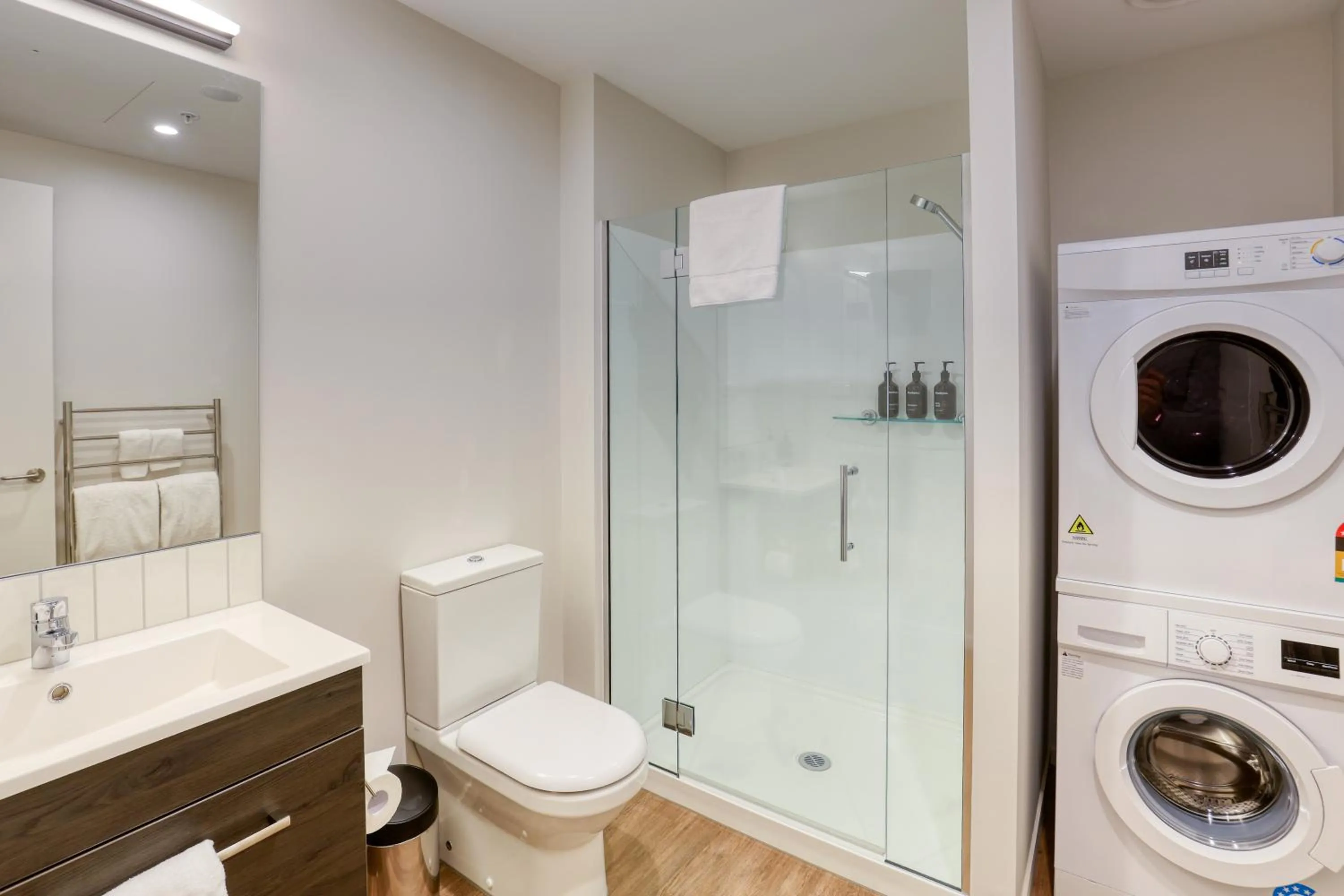 Shower in Wyndham Garden Christchurch Kilmore Street