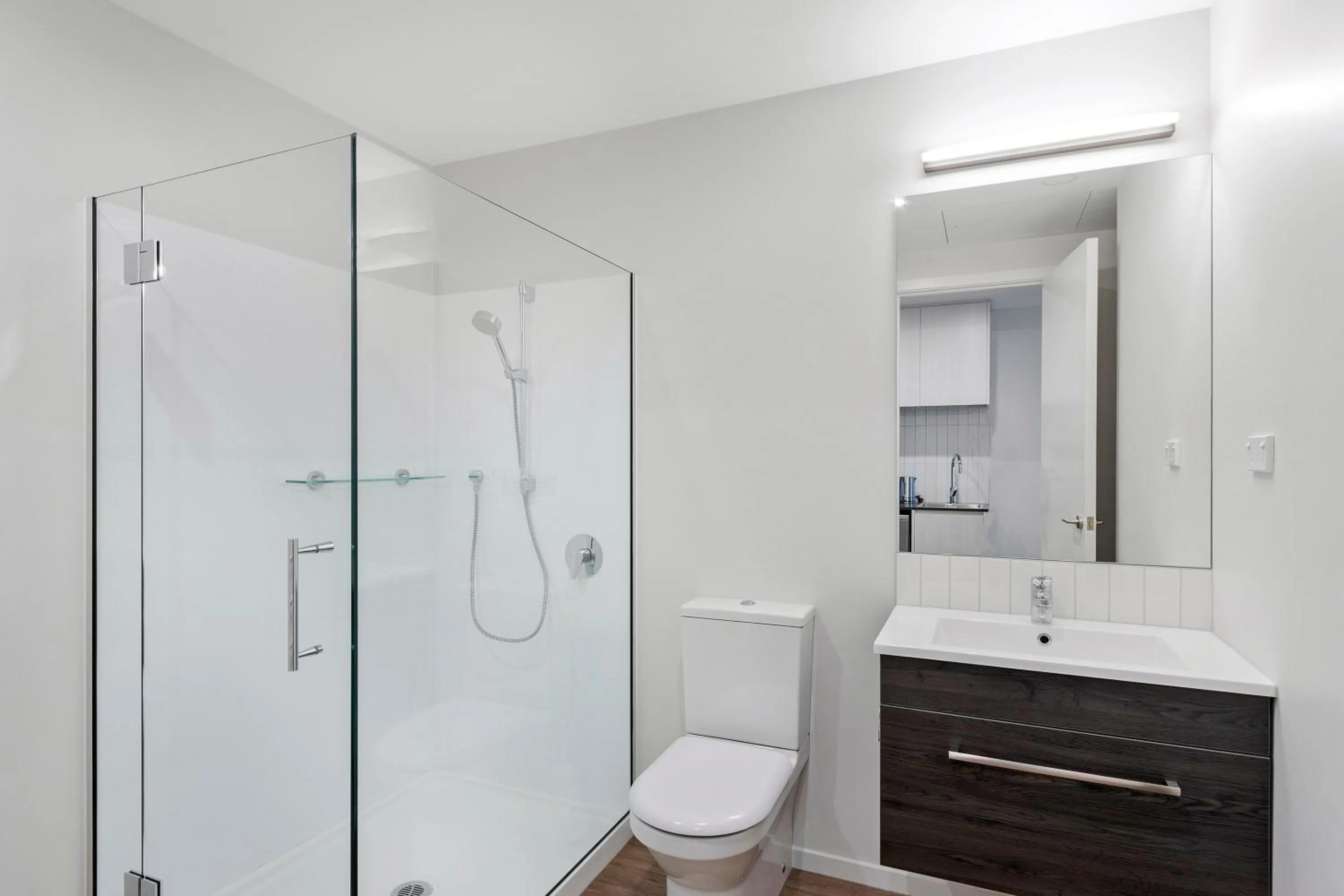 Bathroom in Wyndham Garden Christchurch Kilmore Street