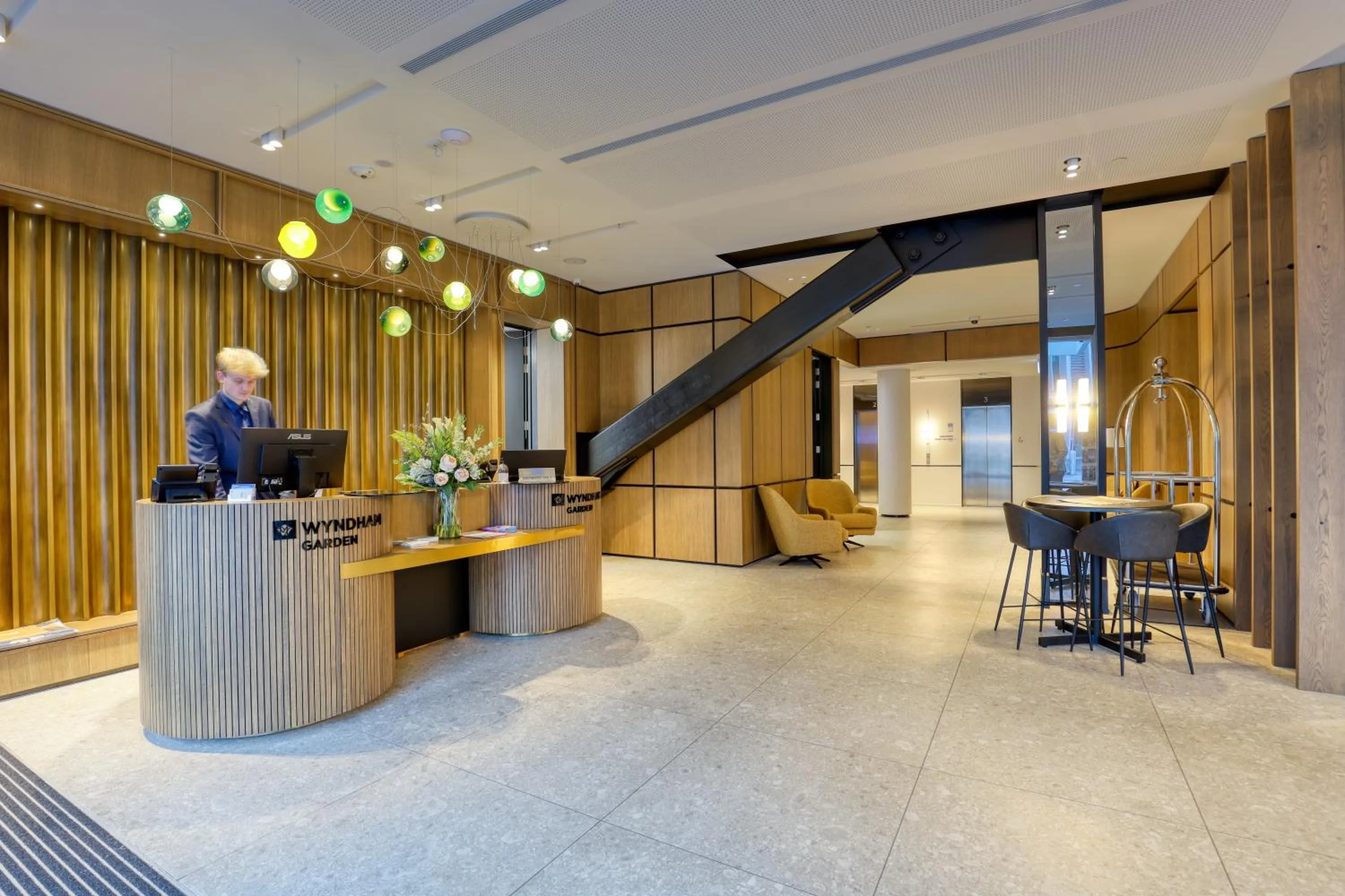 Lobby or reception in Wyndham Garden Christchurch Kilmore Street