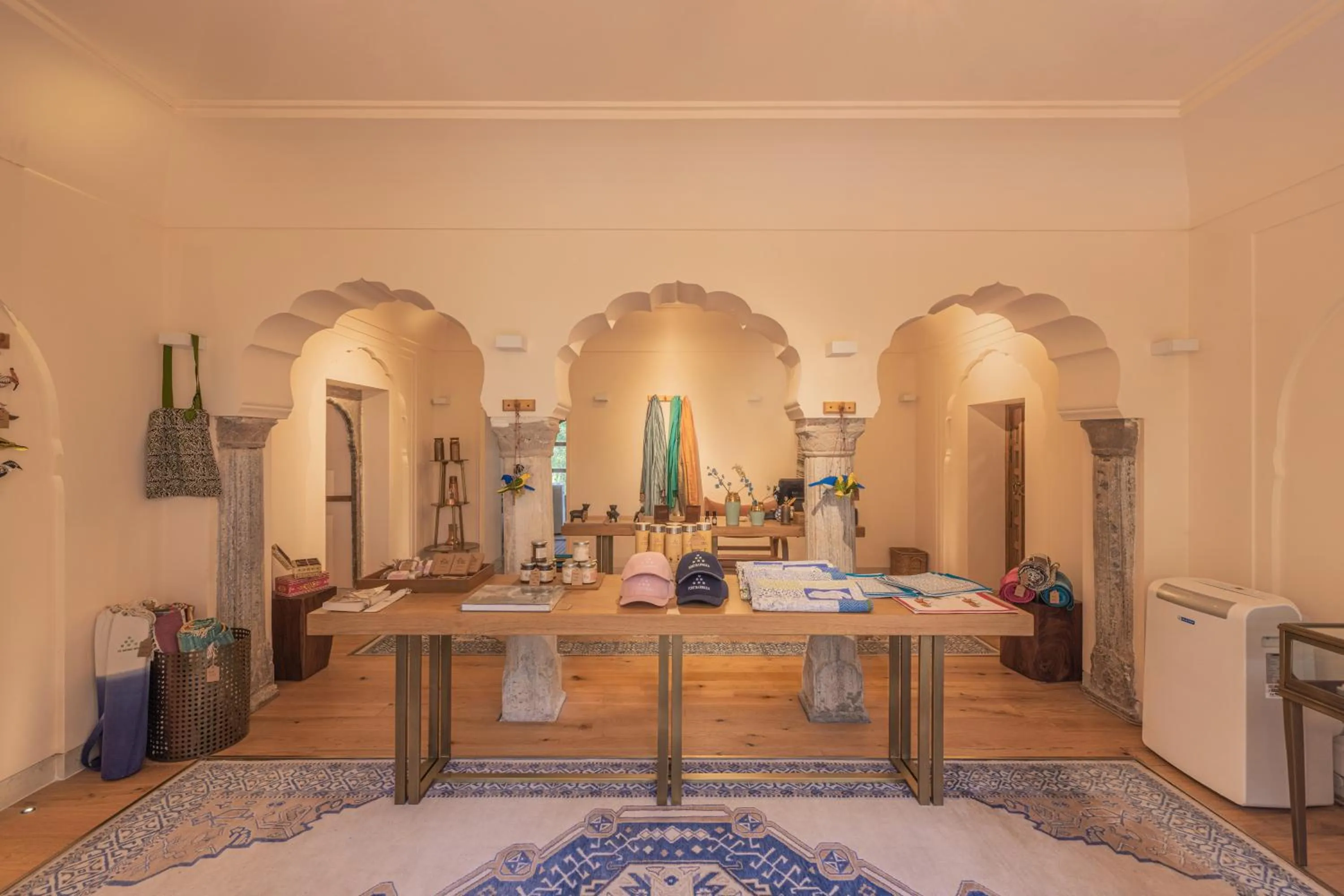 On-site shops in Six Senses Fort Barwara Sawai Madhopur