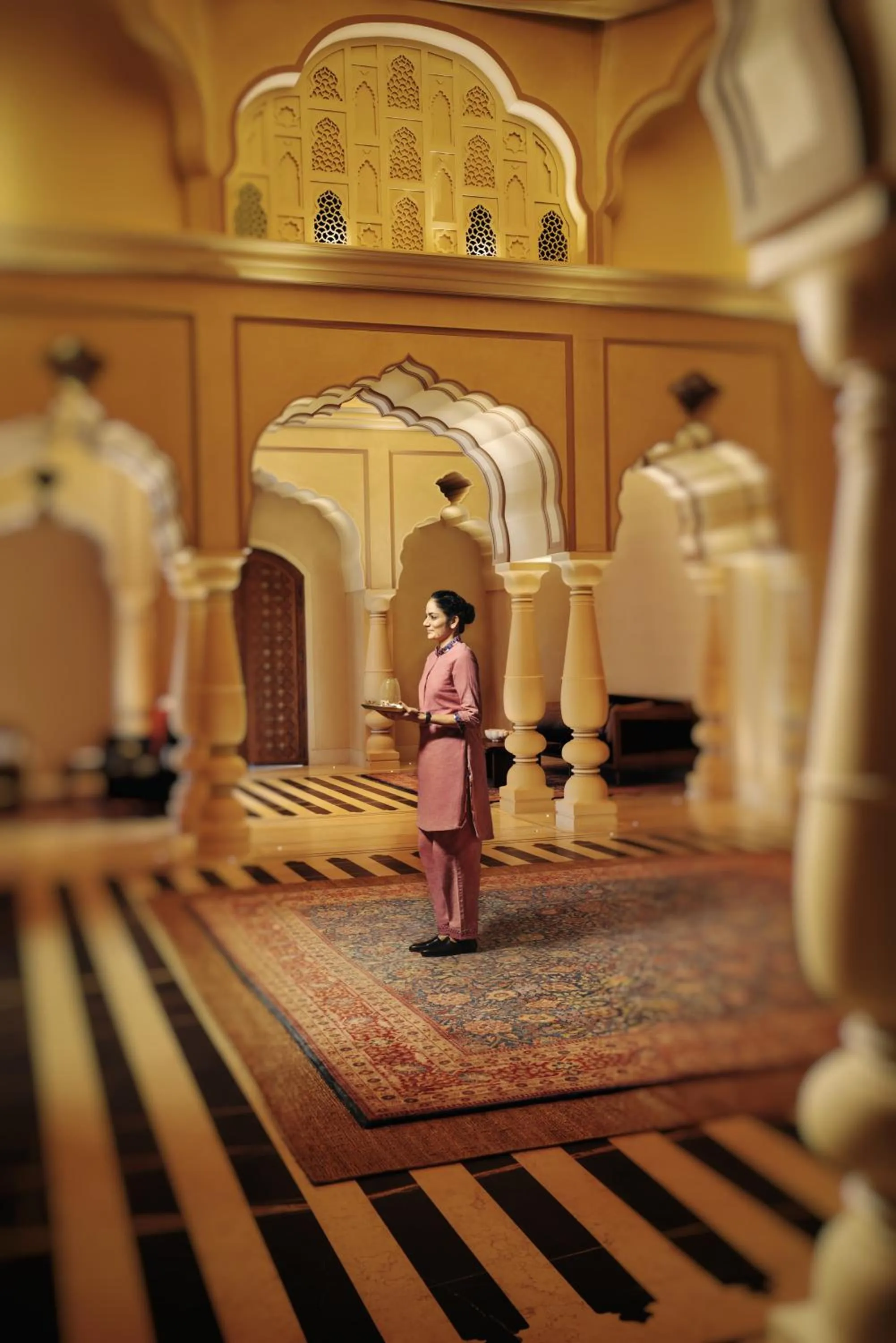 Lobby or reception in Six Senses Fort Barwara Sawai Madhopur