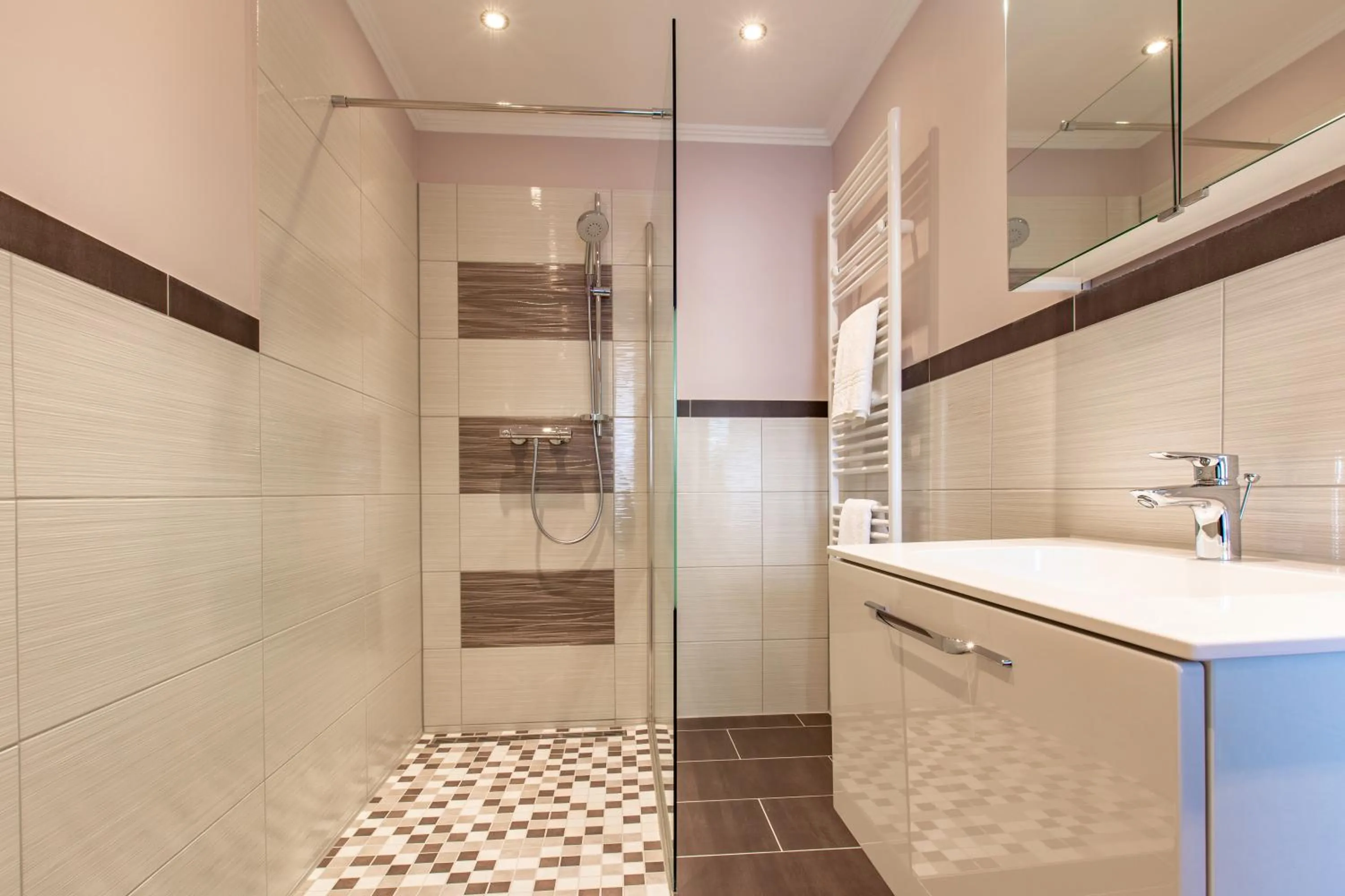 Bathroom in Stratmanns Haus am See