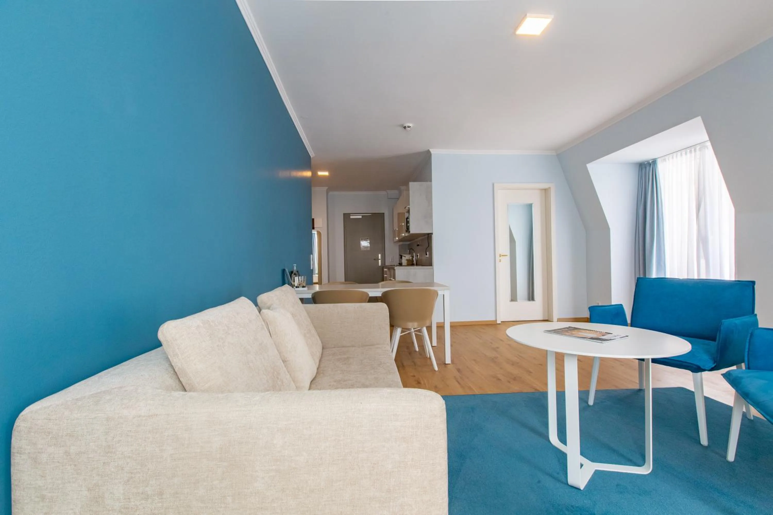 Living room in Stratmanns Haus am See