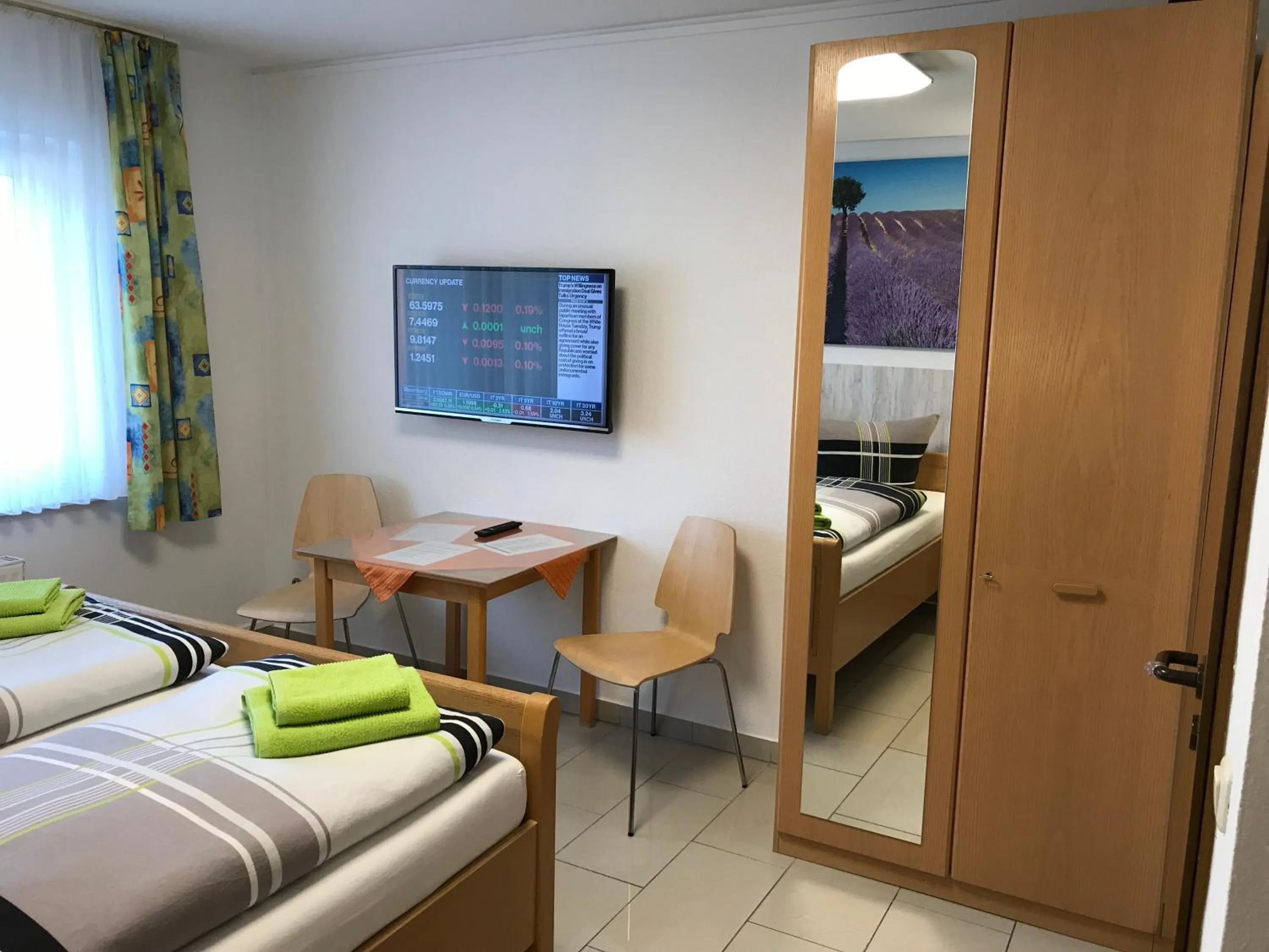 Bedroom, Bed in Hotel Oelberg budget - BONN SÜD Königswinter