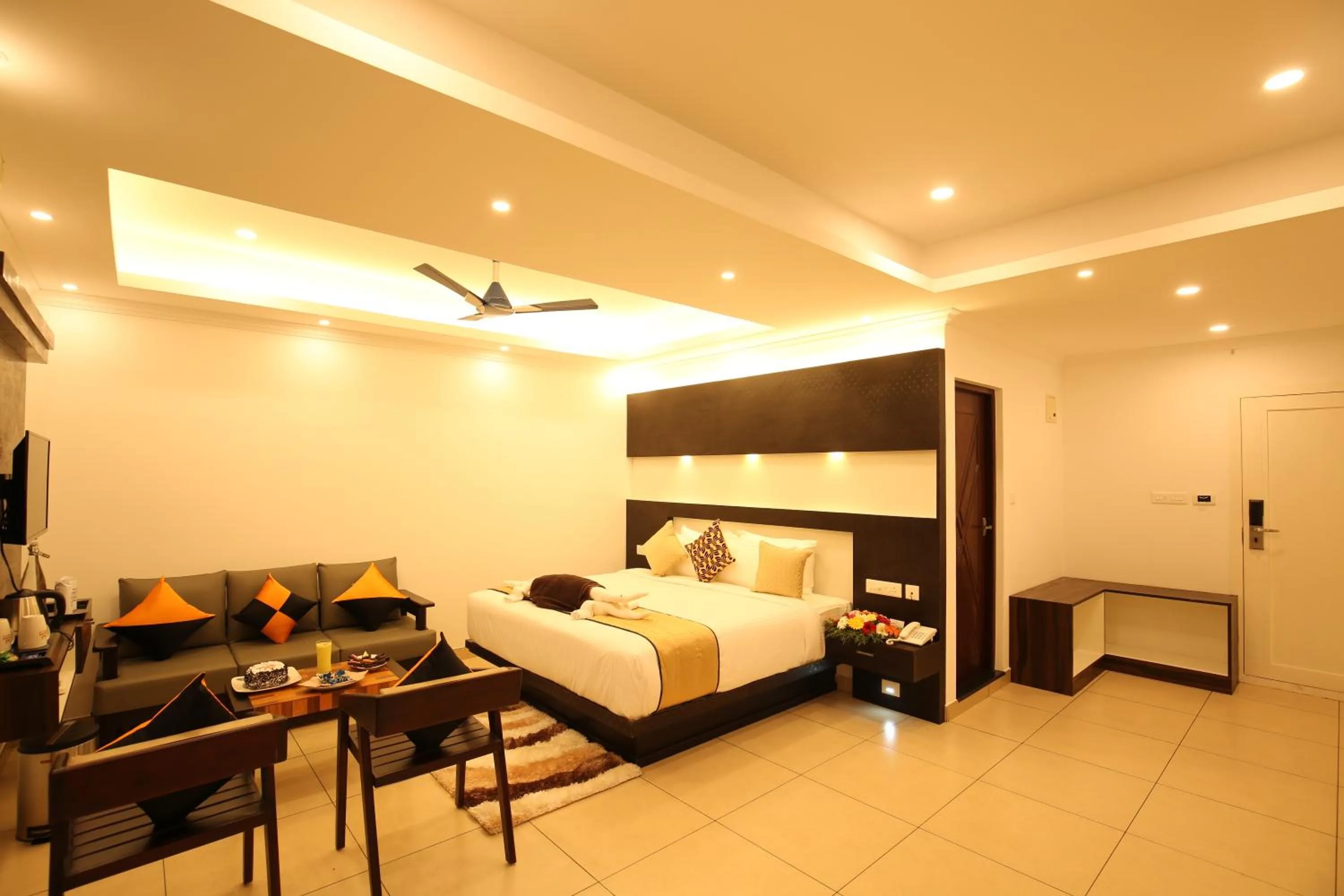 Photo of the whole room, Bed in AMUSE VISTA RESORTS AND SPA