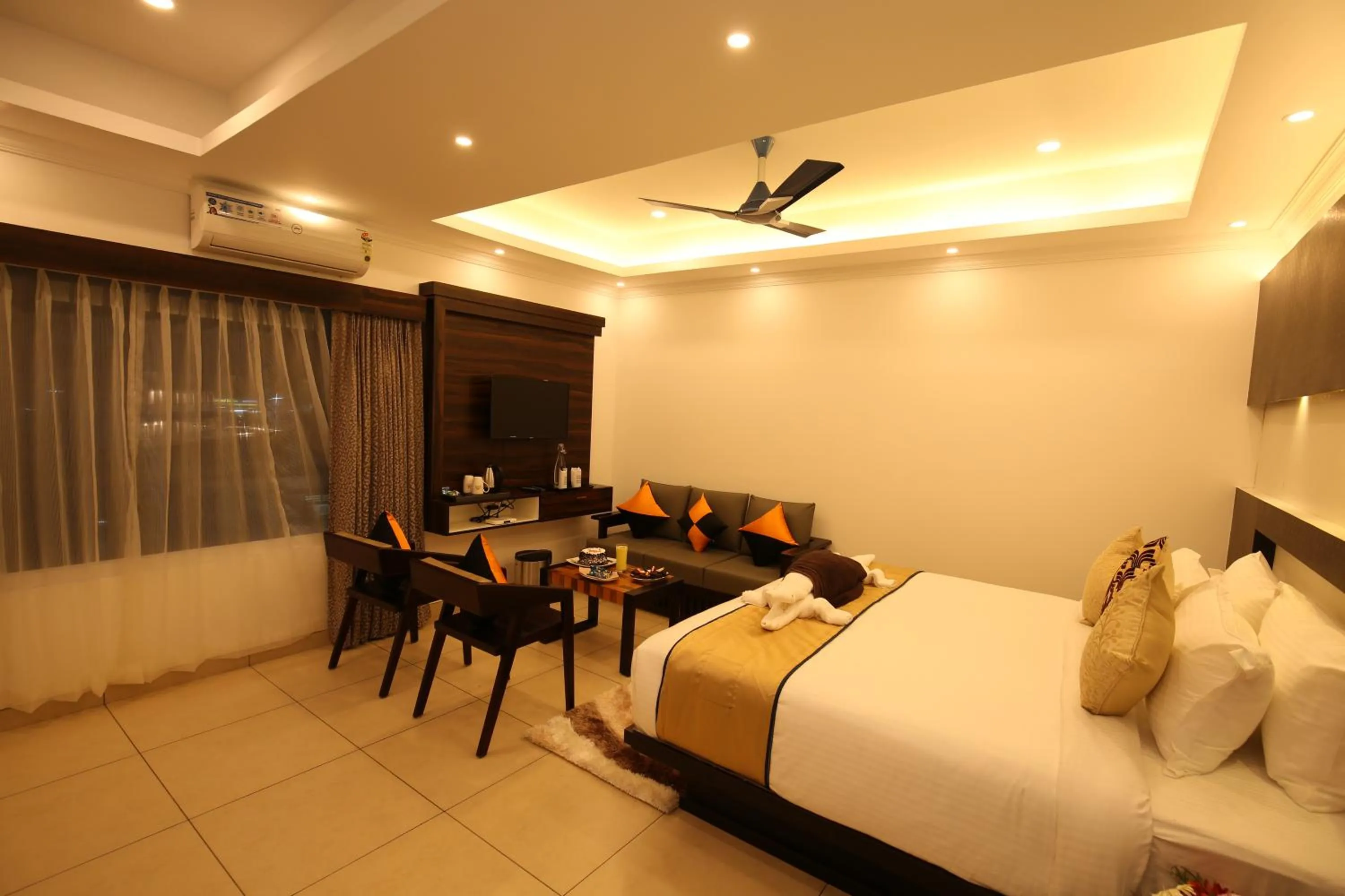 Photo of the whole room, Bed in AMUSE VISTA RESORTS AND SPA