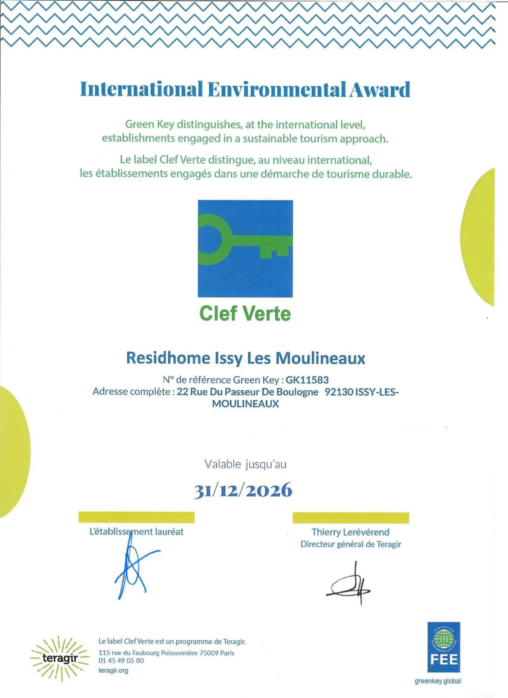 Residhome Paris Issy Les Moulineaux