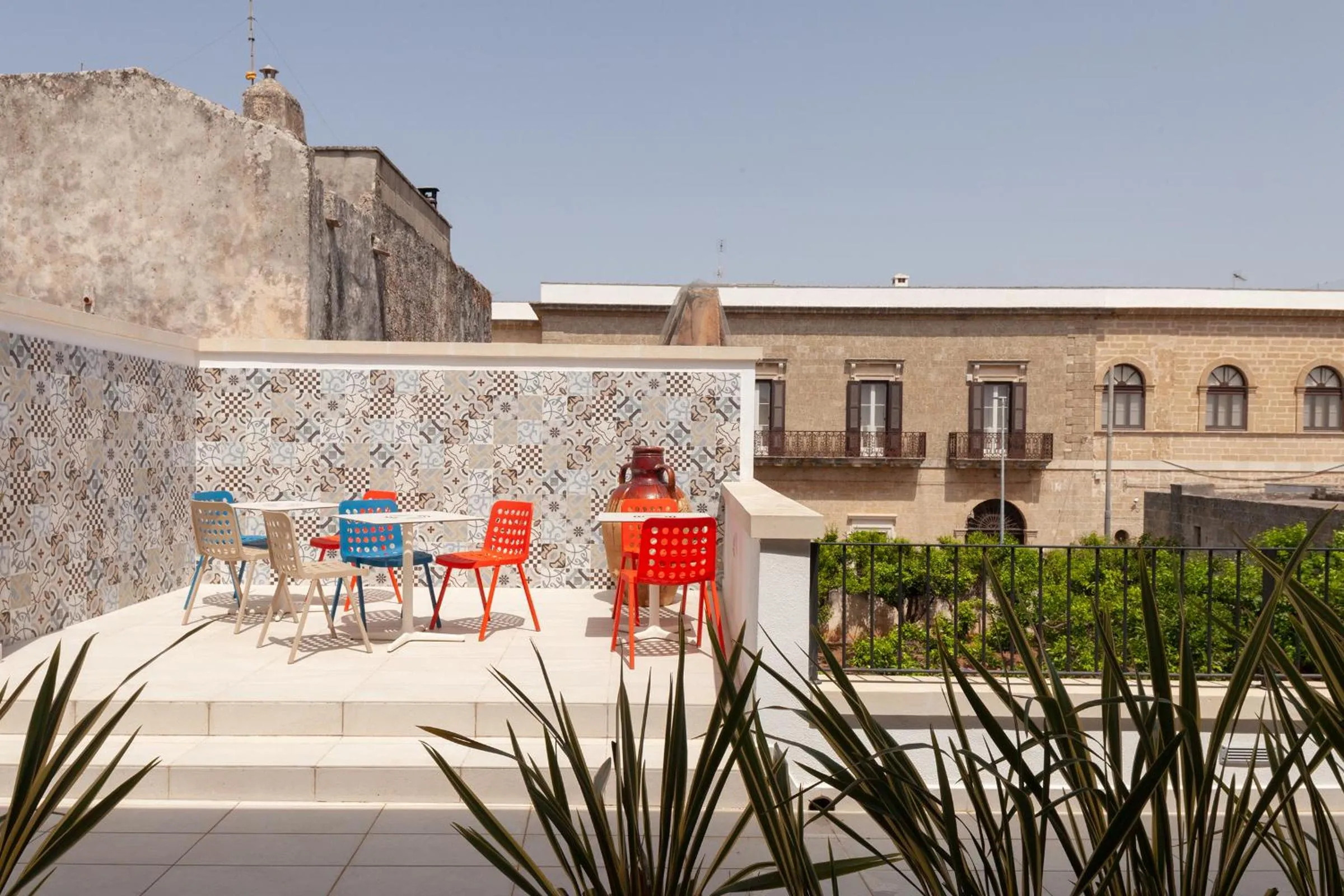 Patio in Coclee Suite Palace
