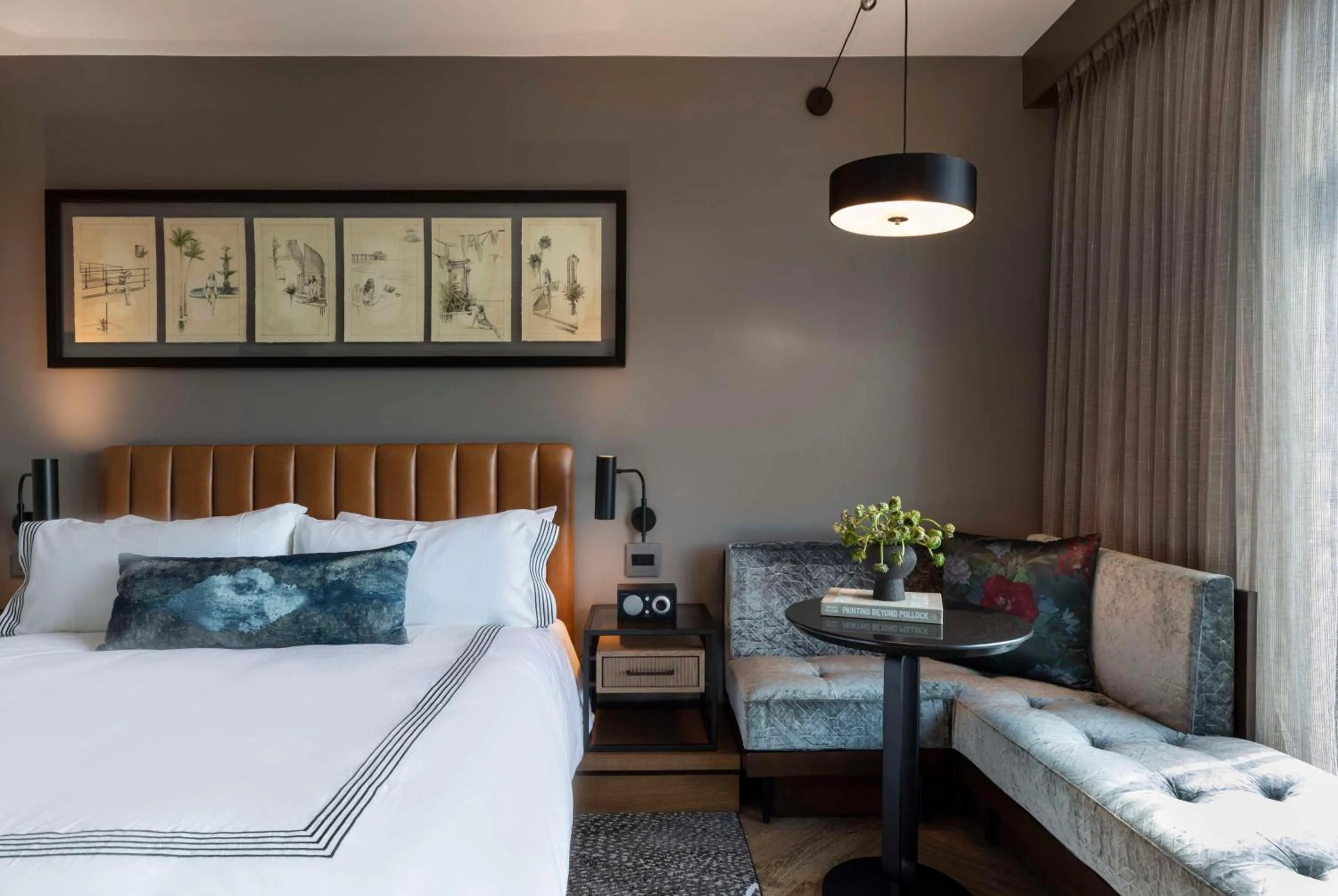 Bedroom, Bed in Thompson Savannah, by Hyatt