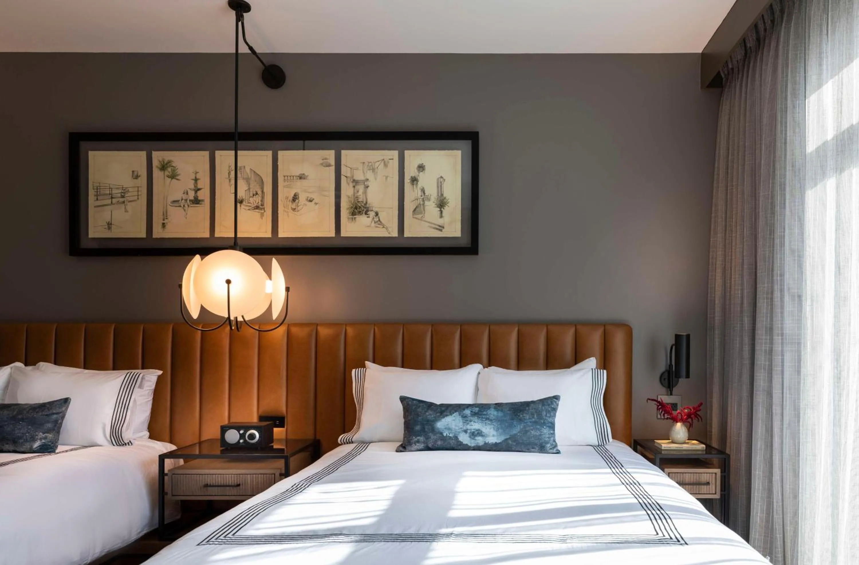 Bedroom, Bed in Thompson Savannah, by Hyatt