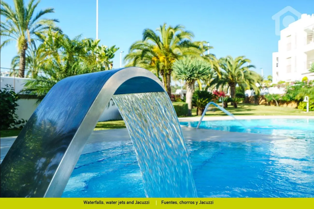 Swimming pool in Solhabitat Moraira Club Island