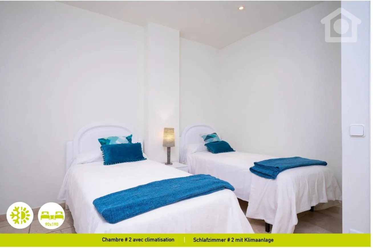 Bed in Solhabitat Moraira Club Island