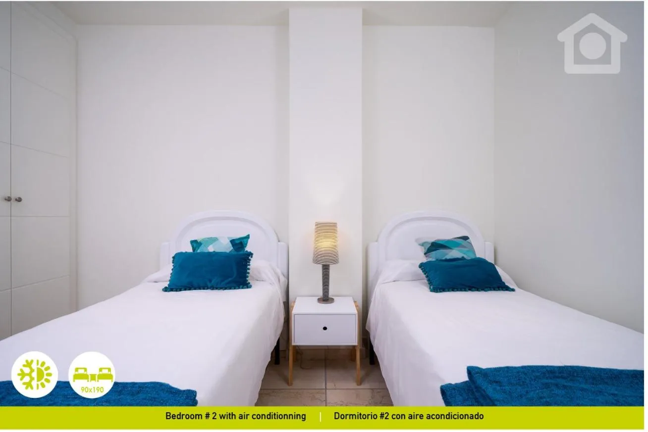 Bed in Solhabitat Moraira Club Island