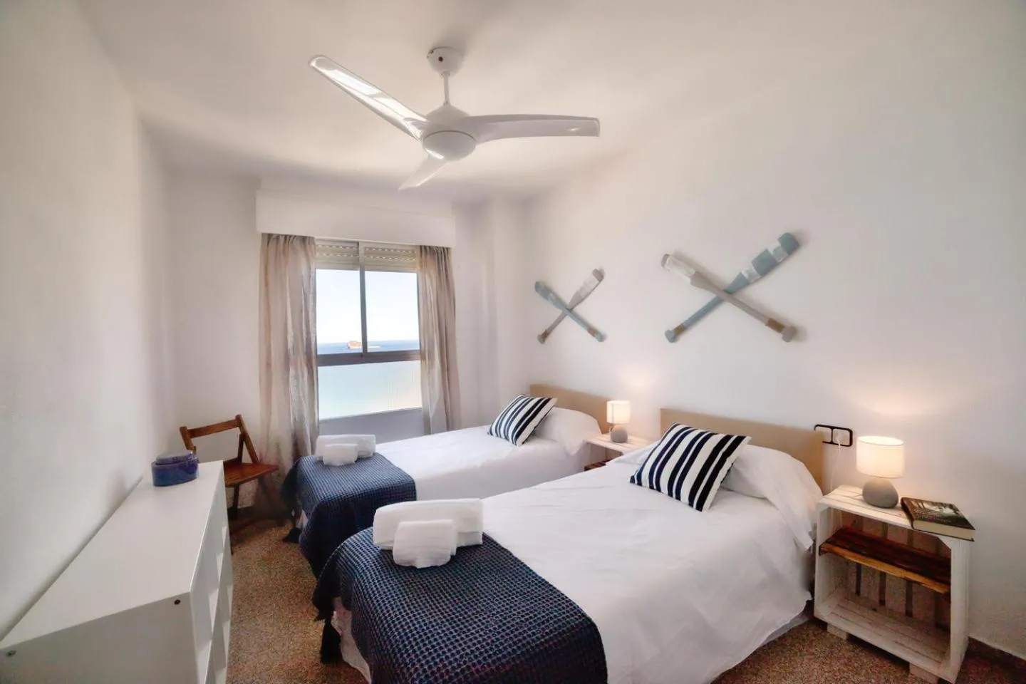 Bedroom, Bed in Apartamento Coblanca