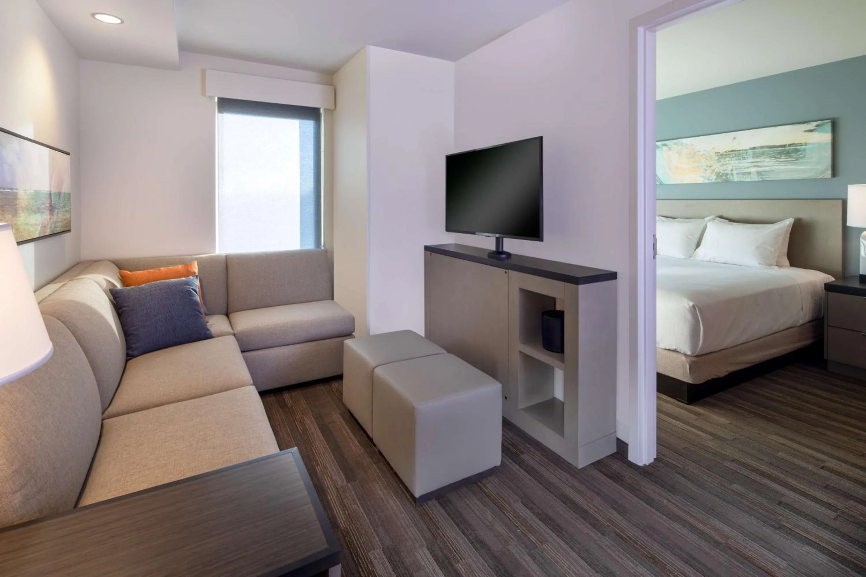 Photo of the whole room, Bed in Hyatt House Lewes Rehoboth Beach