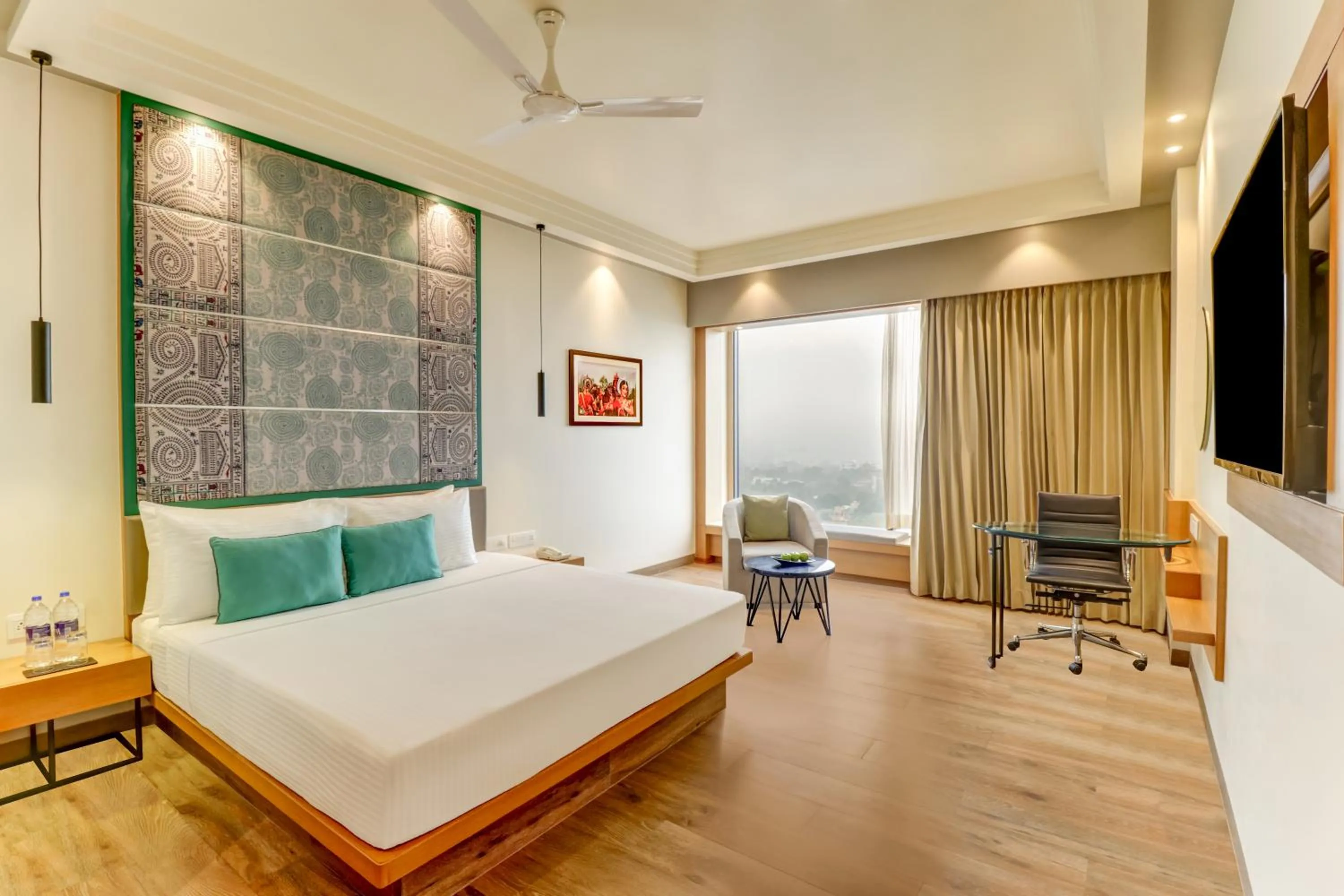Bedroom, Bed in Lemon Tree Premier, Bhubaneswar