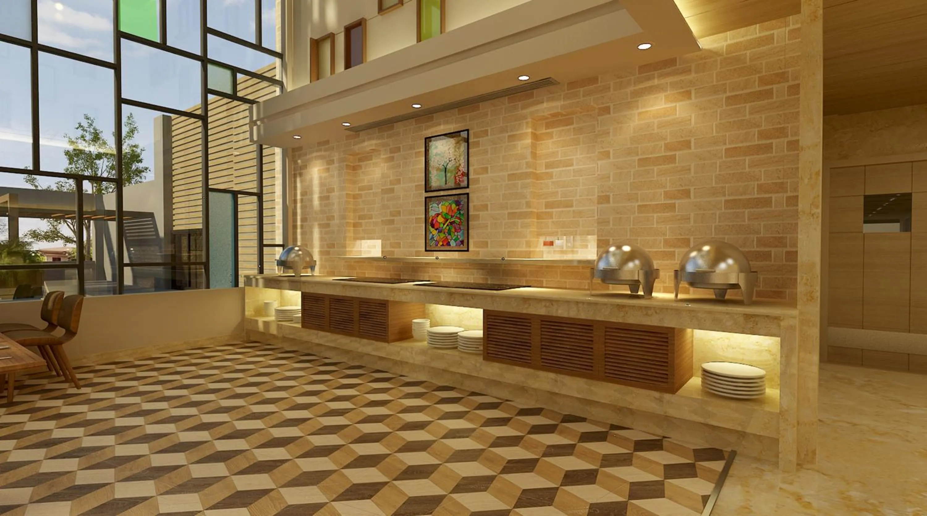 Kitchen or kitchenette in Lemon Tree Premier, Bhubaneswar