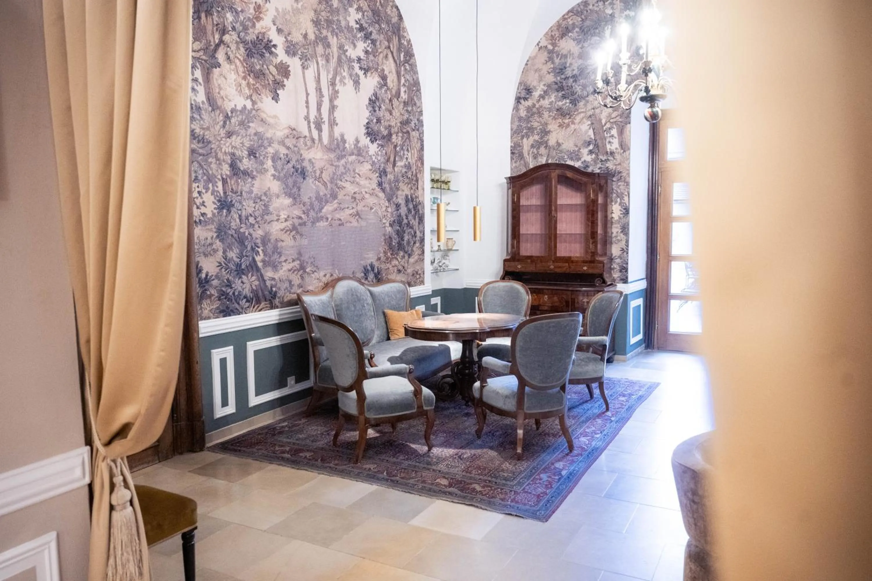 Lobby or reception in Hotel Schloss Dürnstein