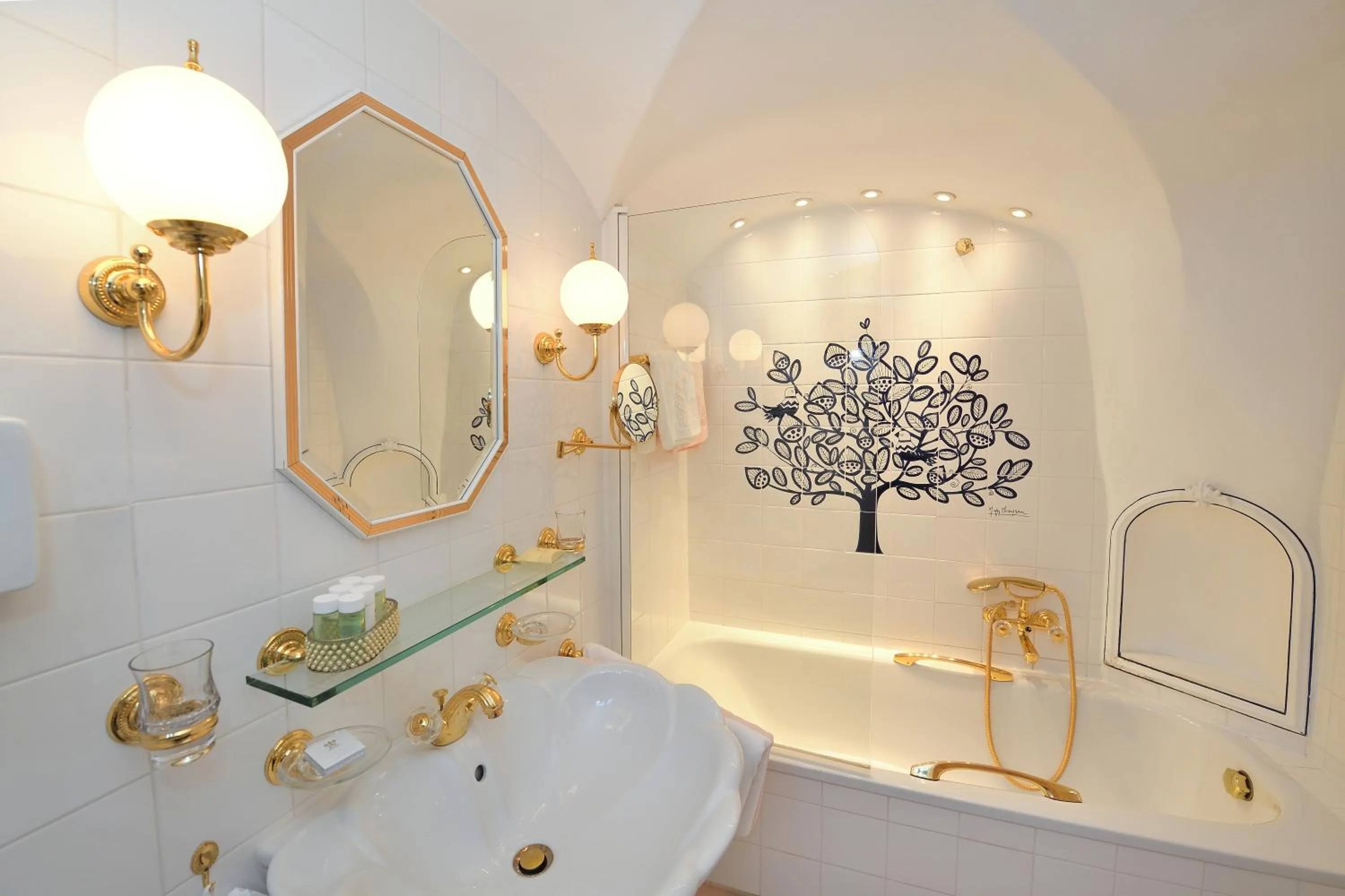 Bathroom in Hotel Schloss Dürnstein