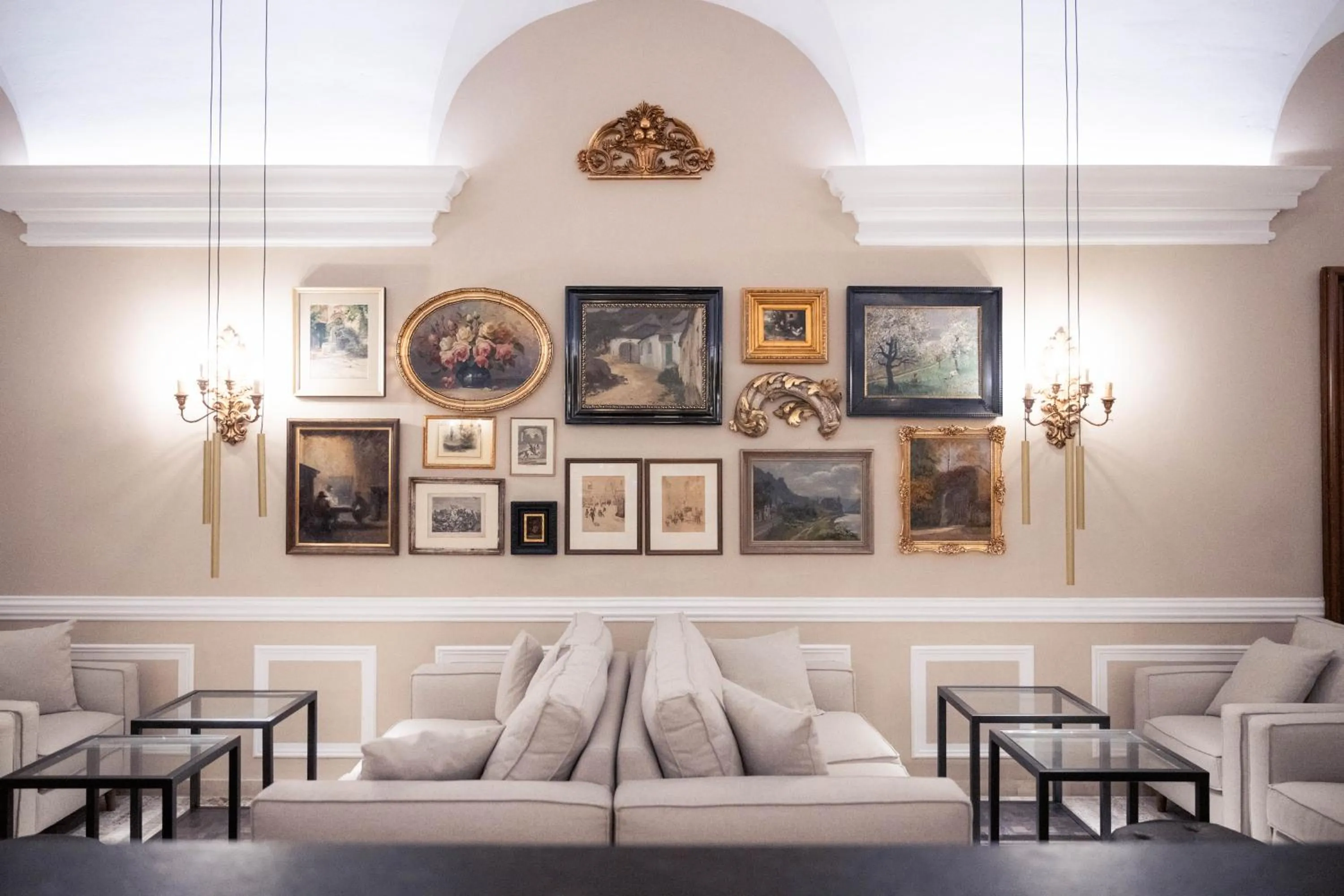 Lobby or reception in Hotel Schloss Dürnstein