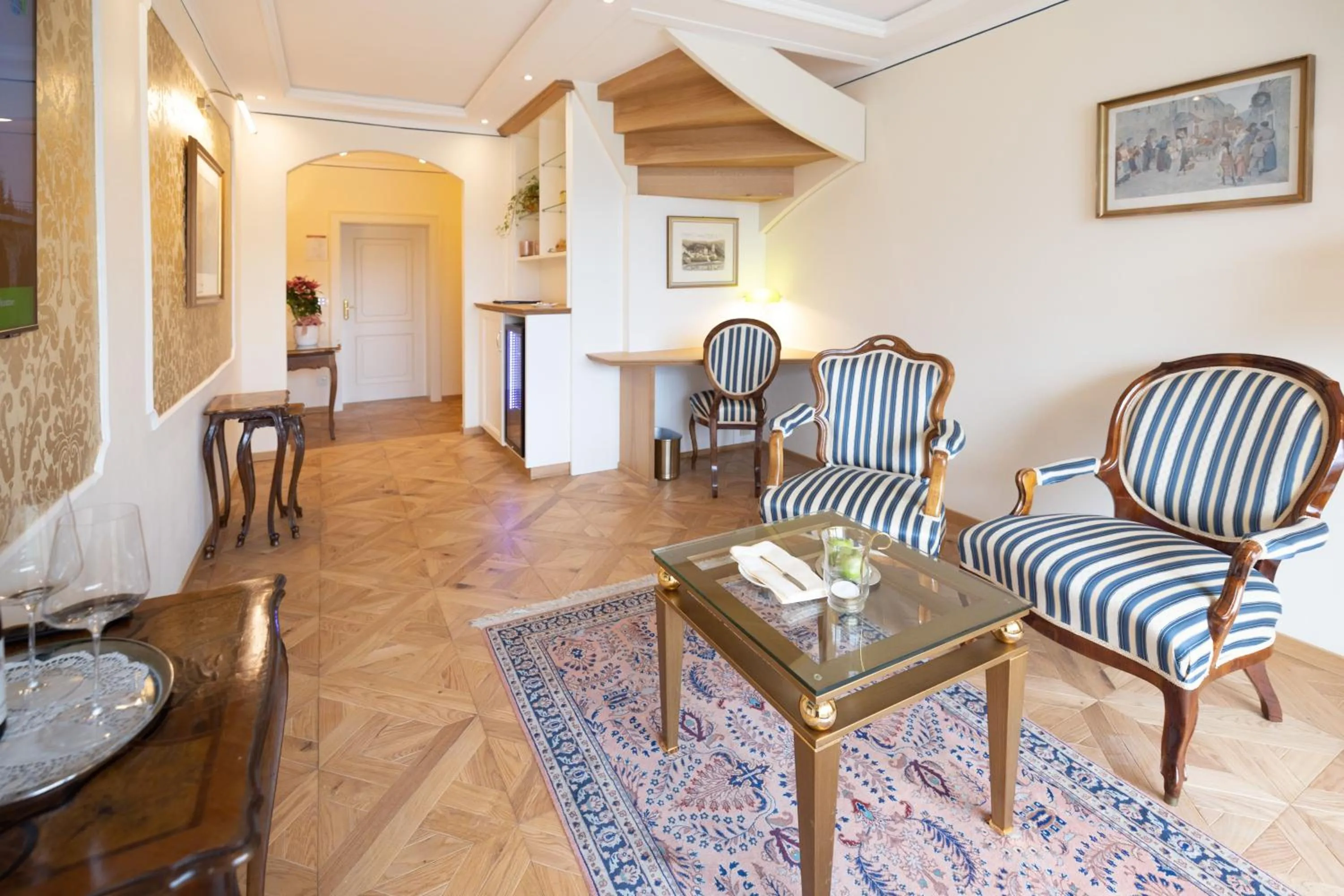 Living room in Hotel Schloss Dürnstein