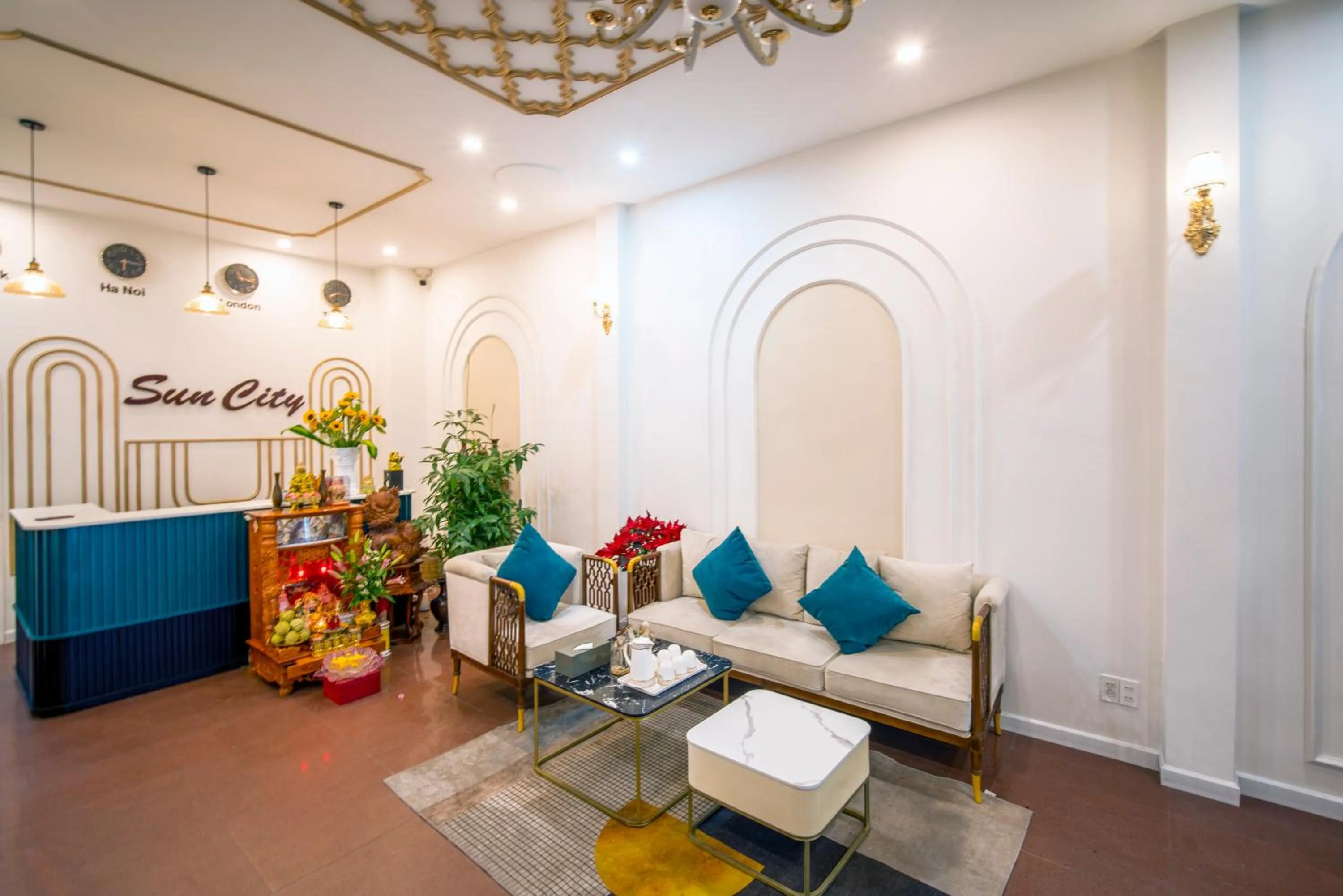 Seating area in Sun City Hotel Da Nang