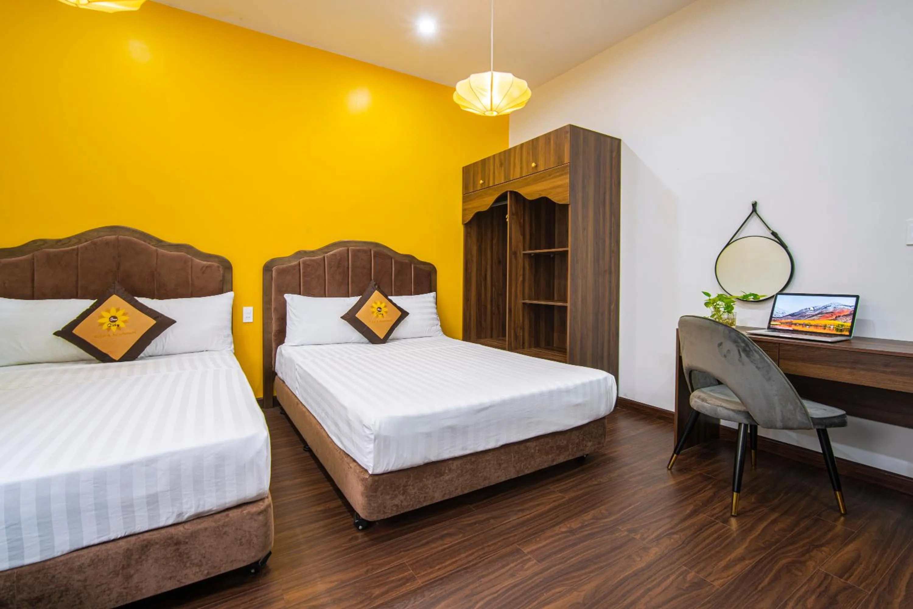 Bed in Sun City Hotel Da Nang