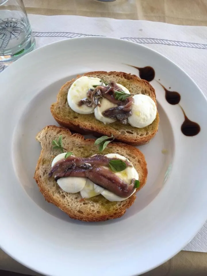 Food close-up in Hotel Serenella