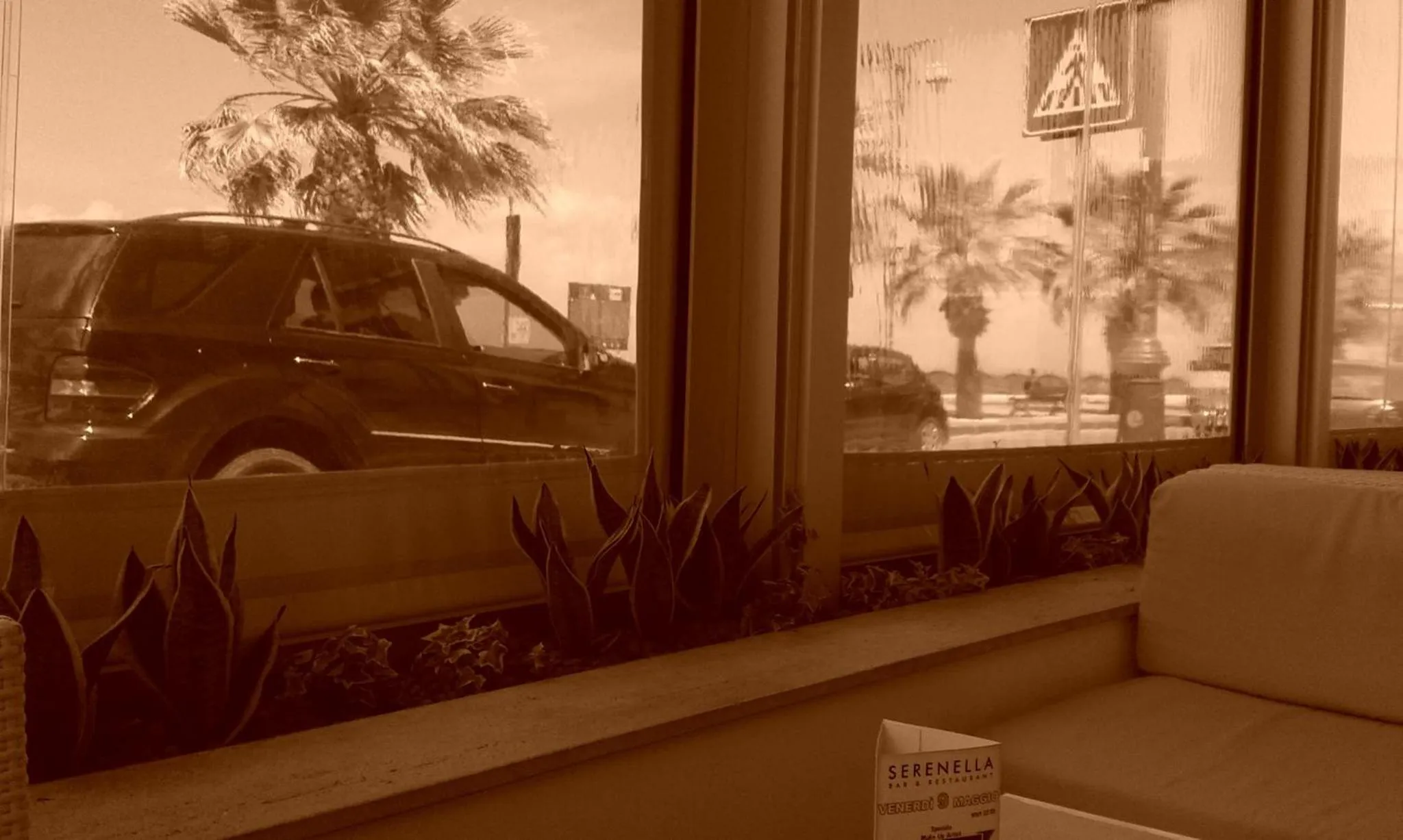 Lounge or bar in Hotel Serenella