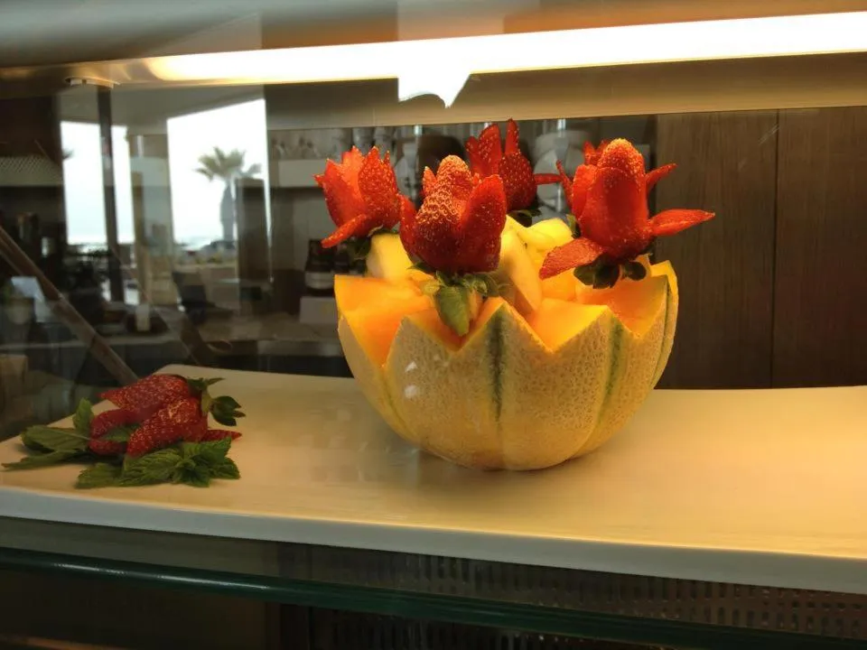 Food close-up in Hotel Serenella