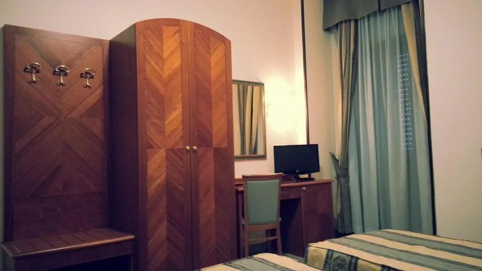 Decorative detail, Bed in Hotel Serenella