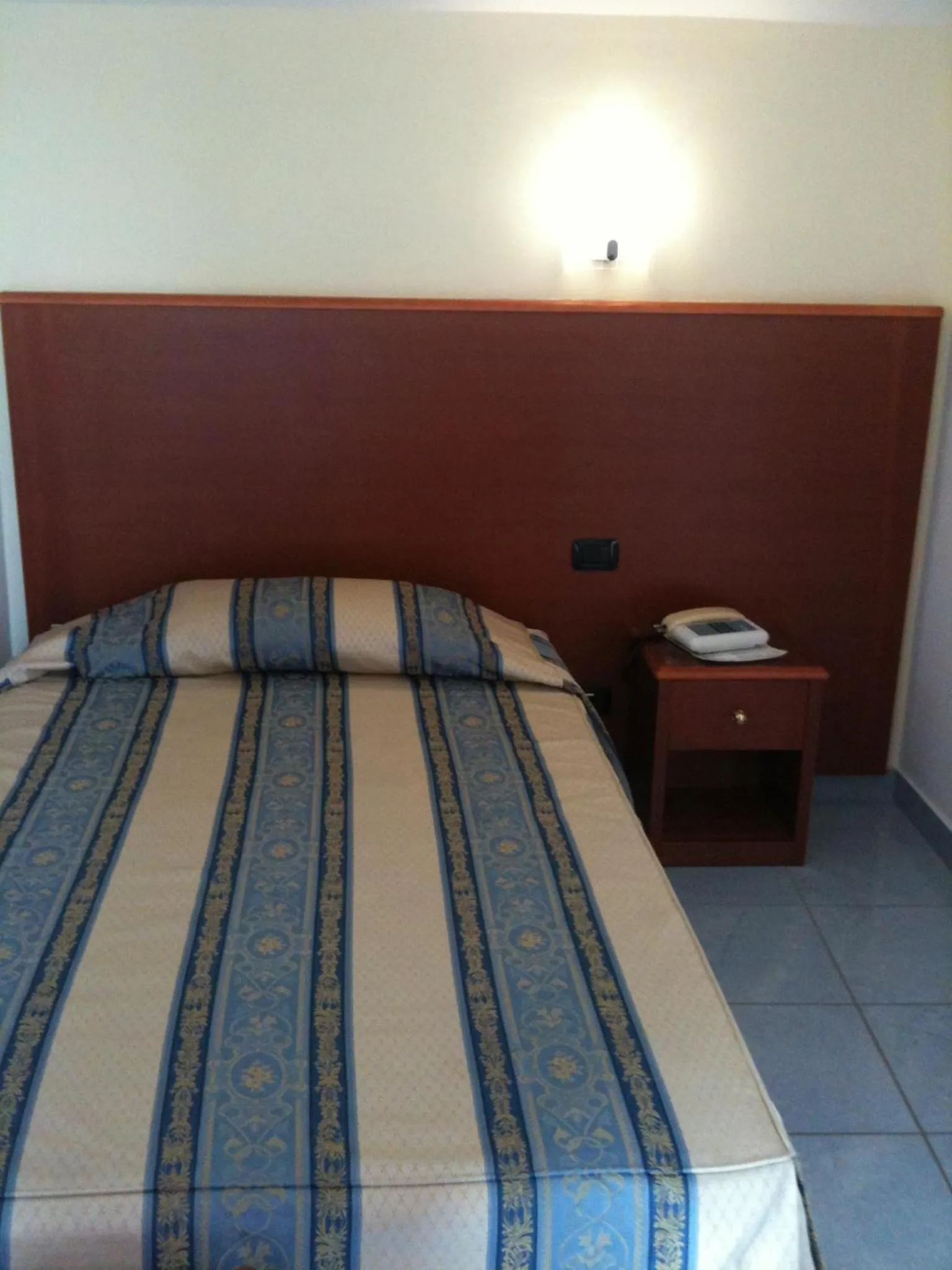 Bed in Hotel Serenella
