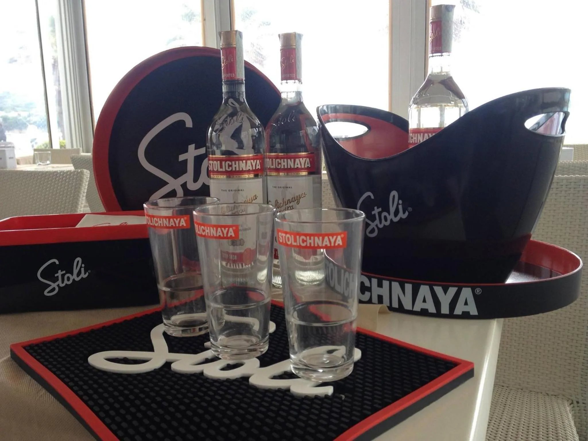 Alcoholic drinks in Hotel Serenella