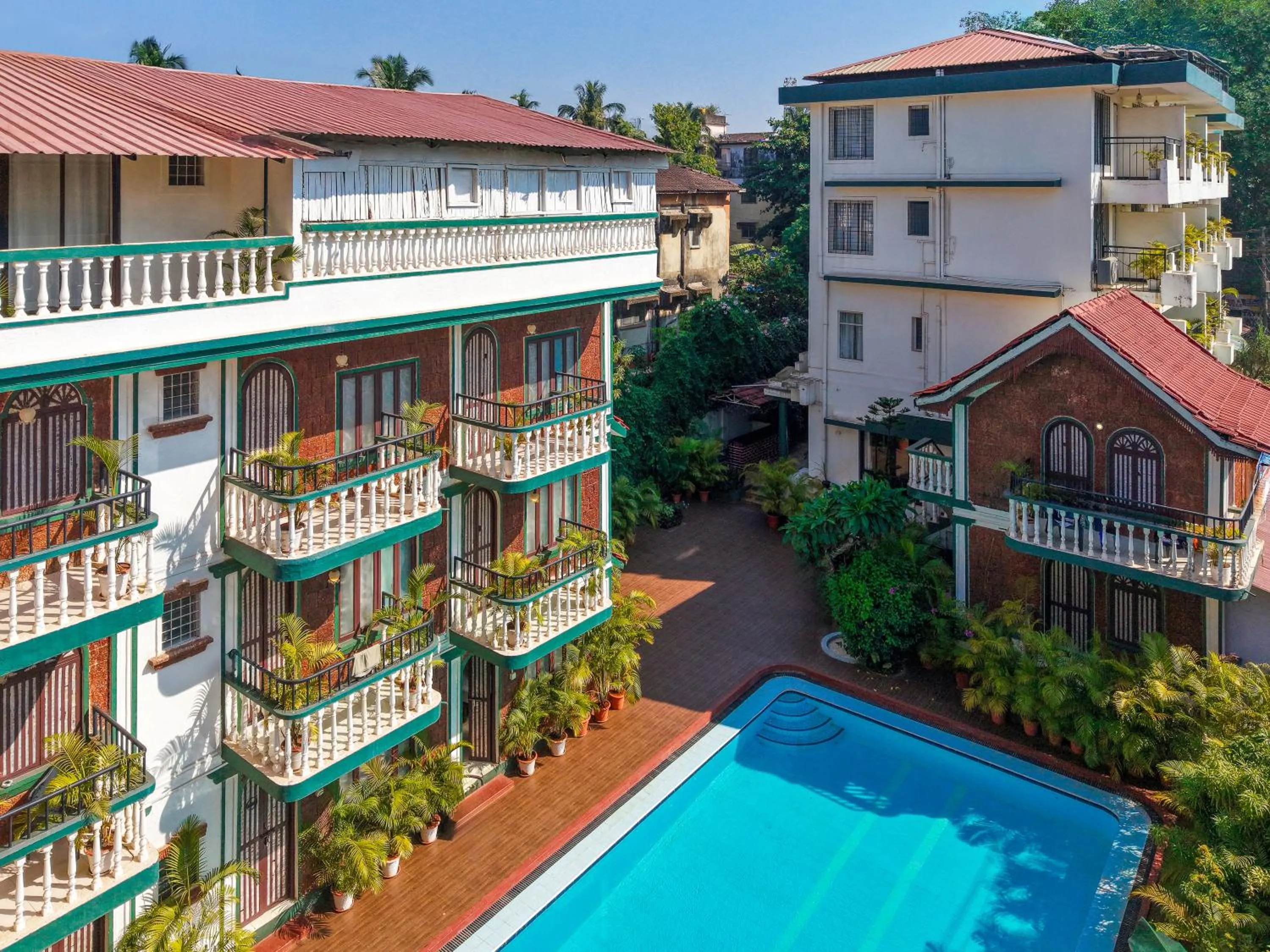 Property building in Olive Zip Calangute Mira by Embassy Group