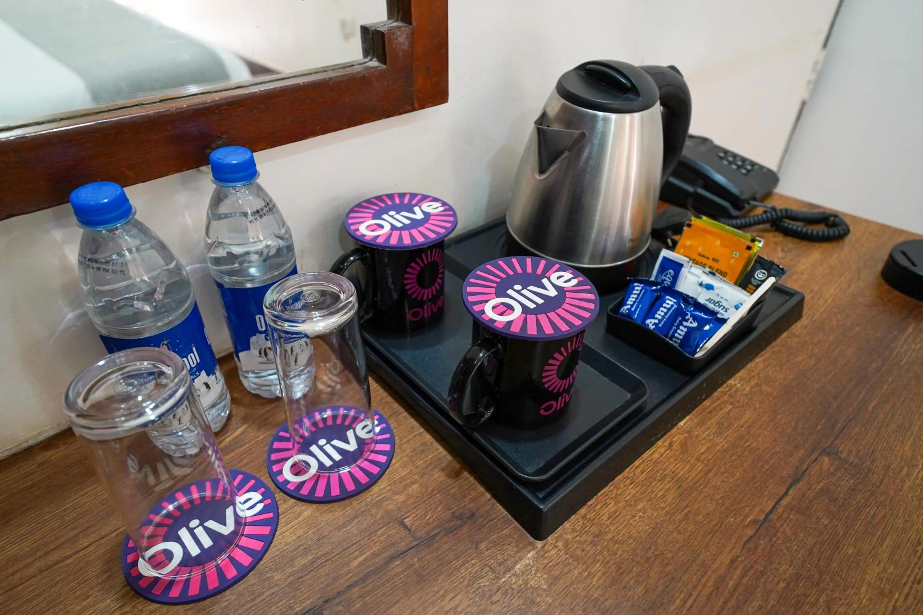 Coffee/tea facilities in Olive Zip Calangute Mira by Embassy Group
