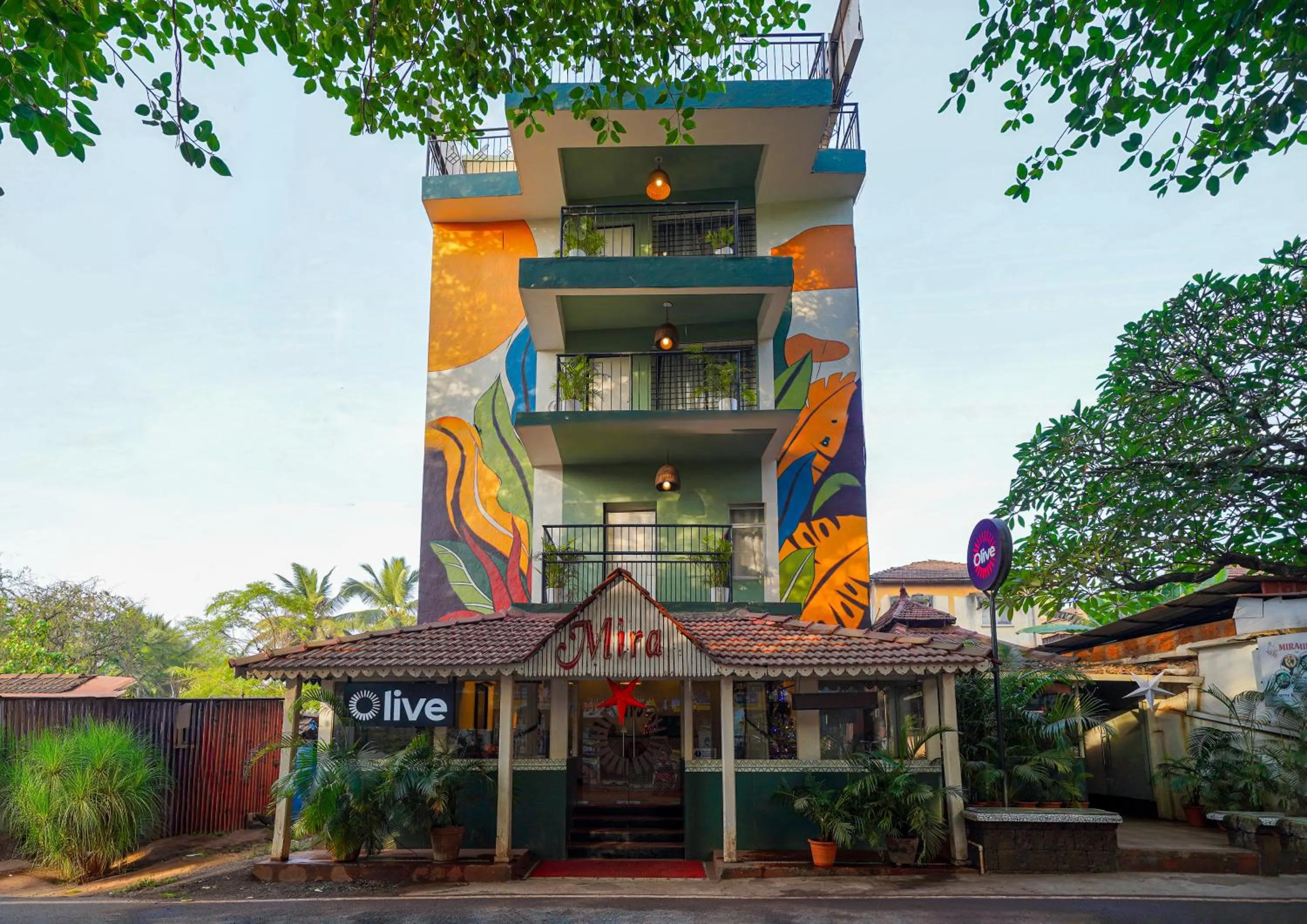 Property building in Olive Zip Calangute Mira by Embassy Group