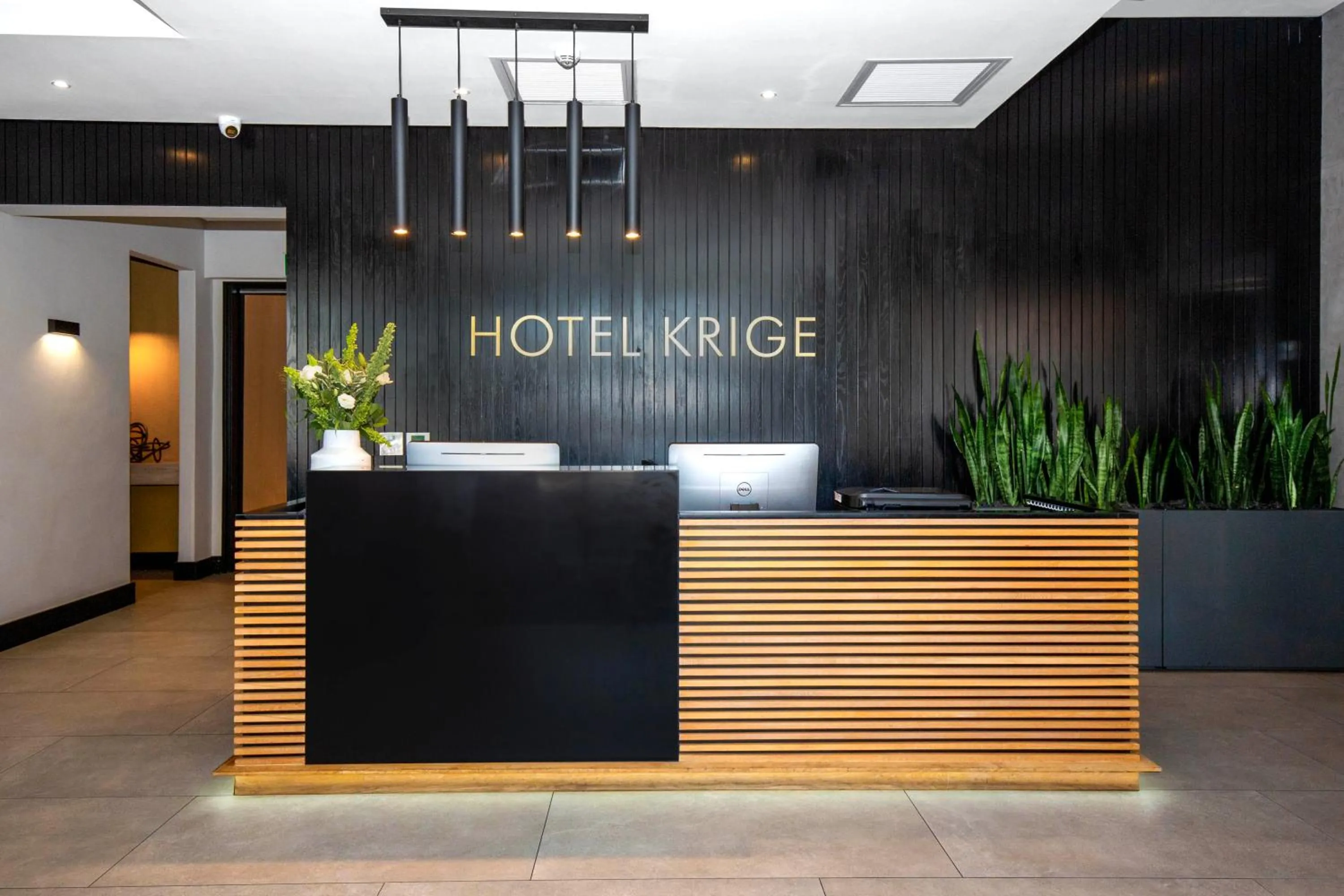 Lobby or reception in Hotel Krige