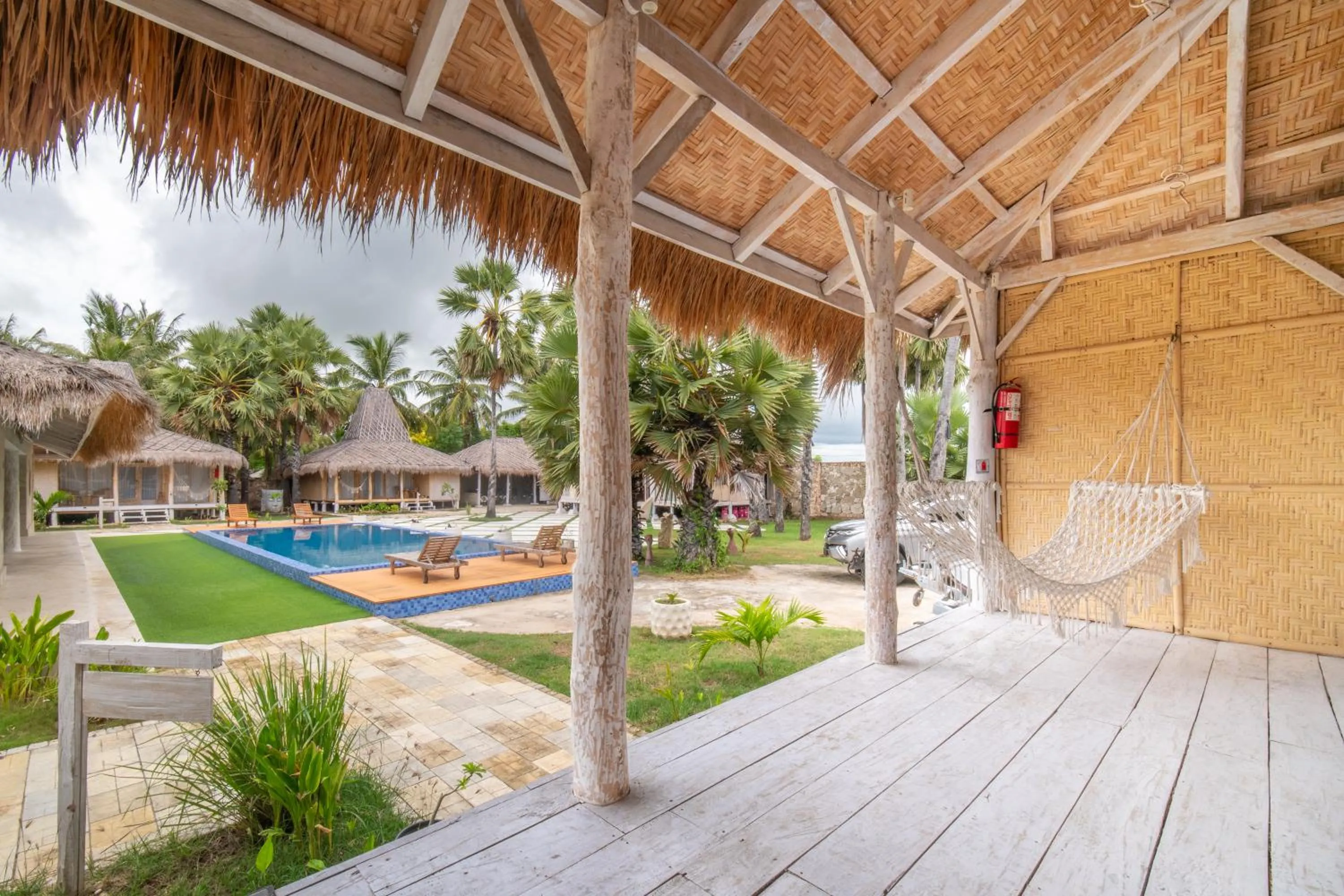 Pool view in Sumba Paradise Beach Resort