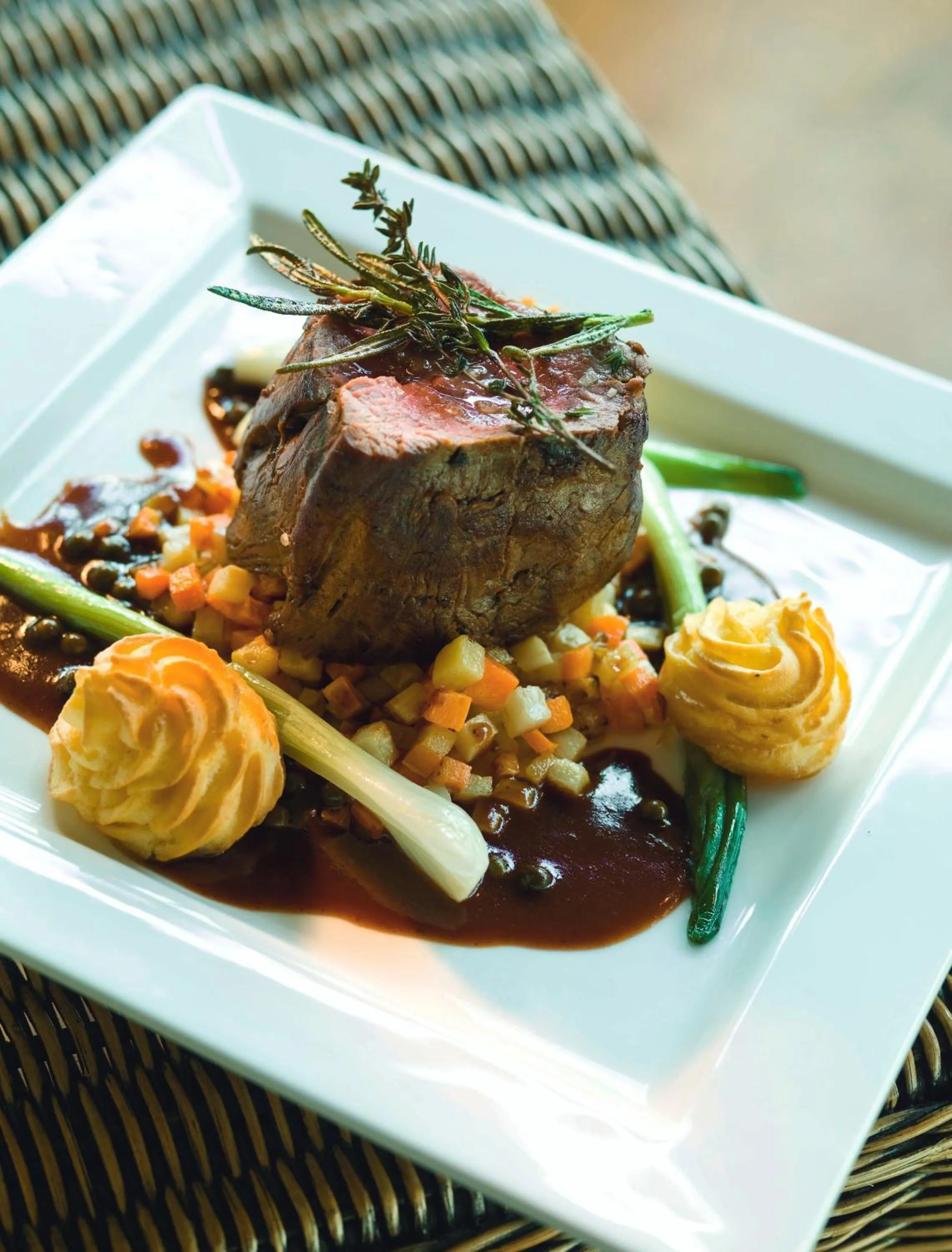 Food and drinks in Hotel Fürstenberg