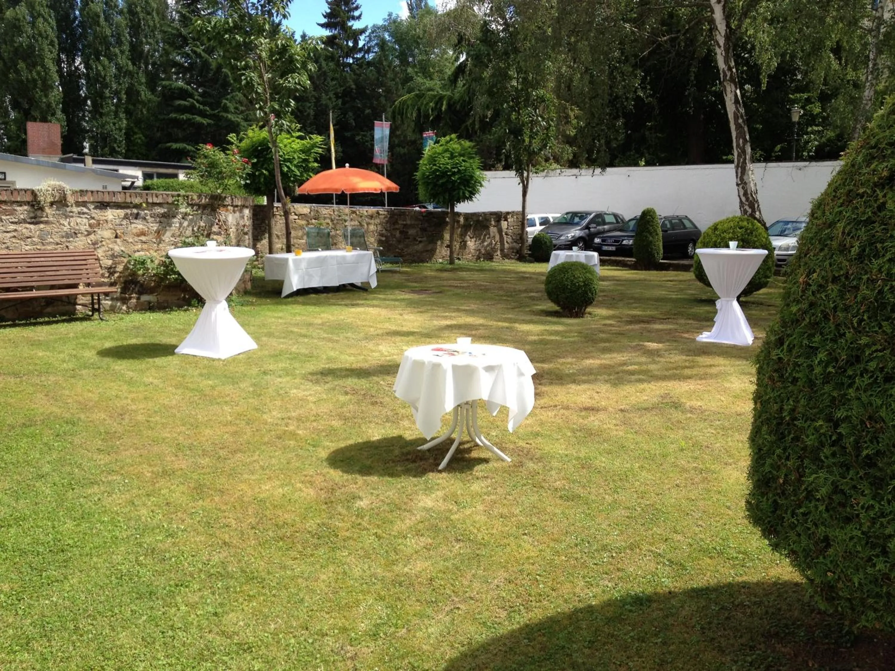 Patio in Hotel Fürstenberg