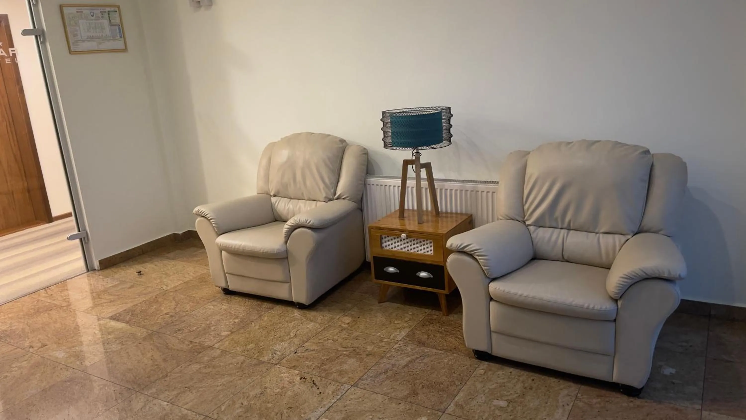 Seating area in Star Hotel