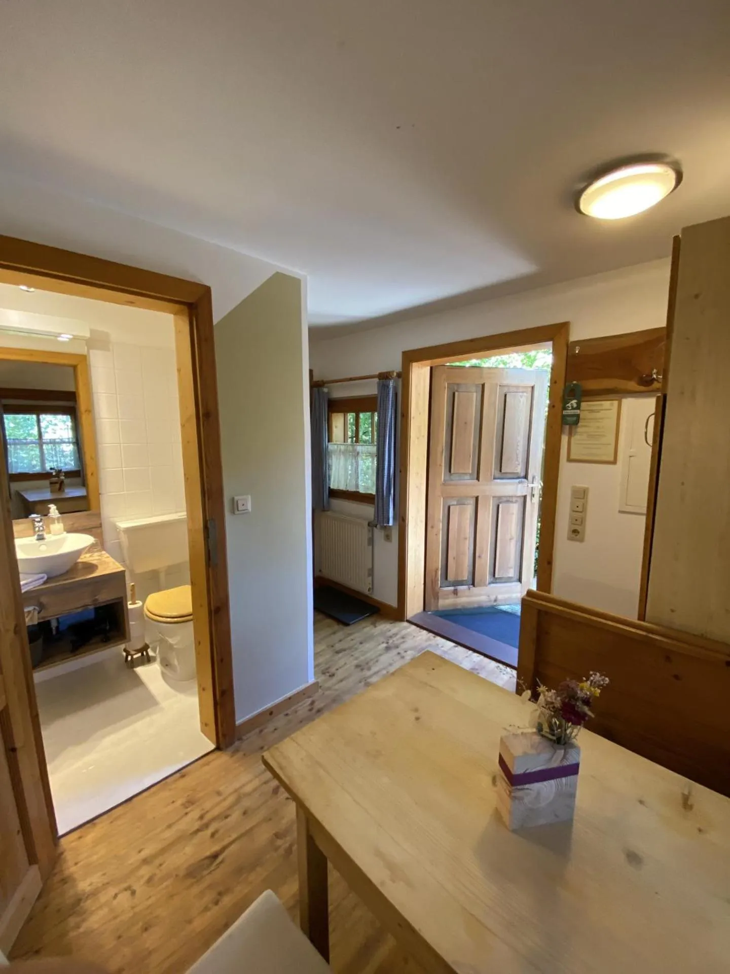 Photo of the whole room, Bed in Steinschalerhof