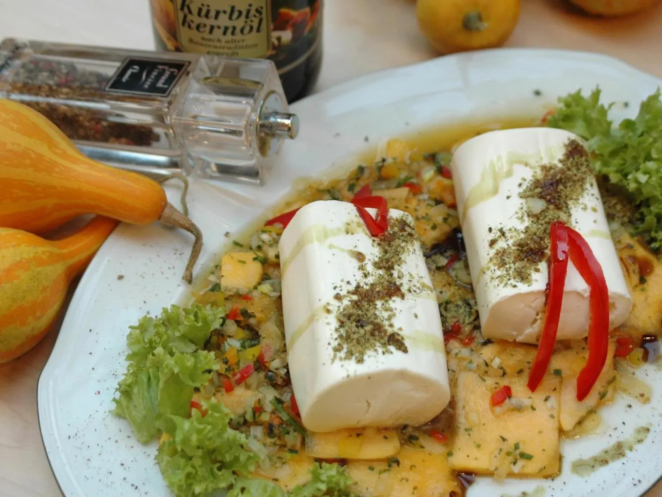 Food close-up in Steinschalerhof