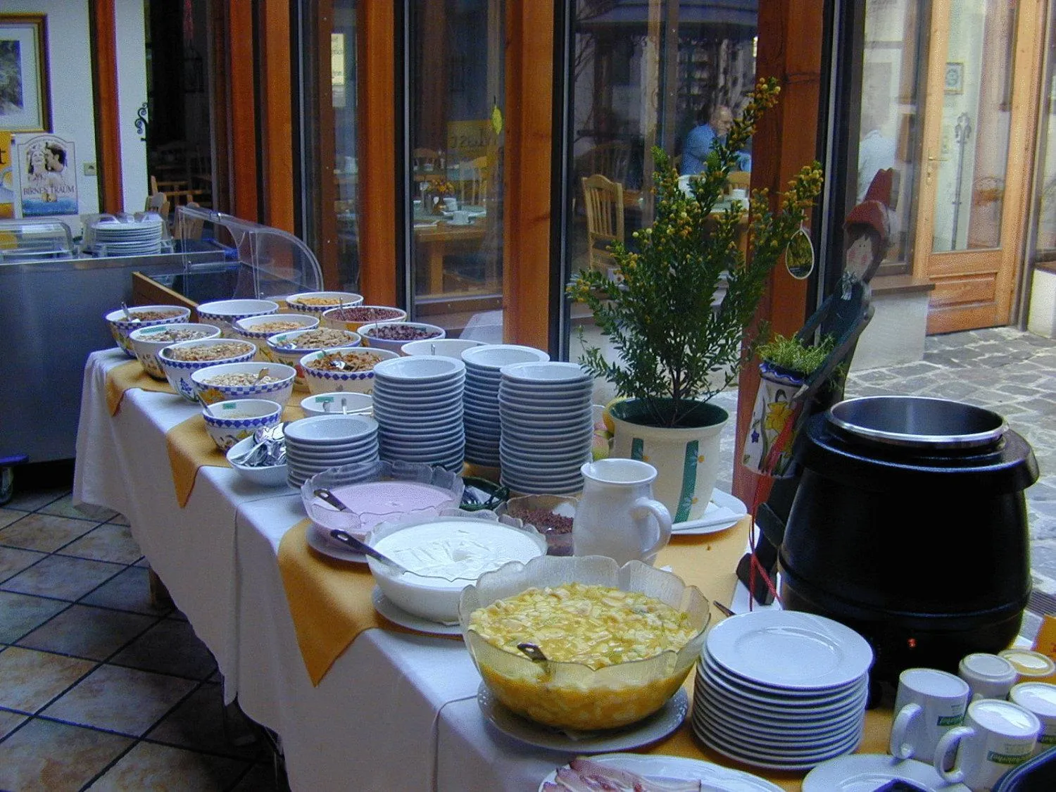 Buffet breakfast in Steinschalerhof