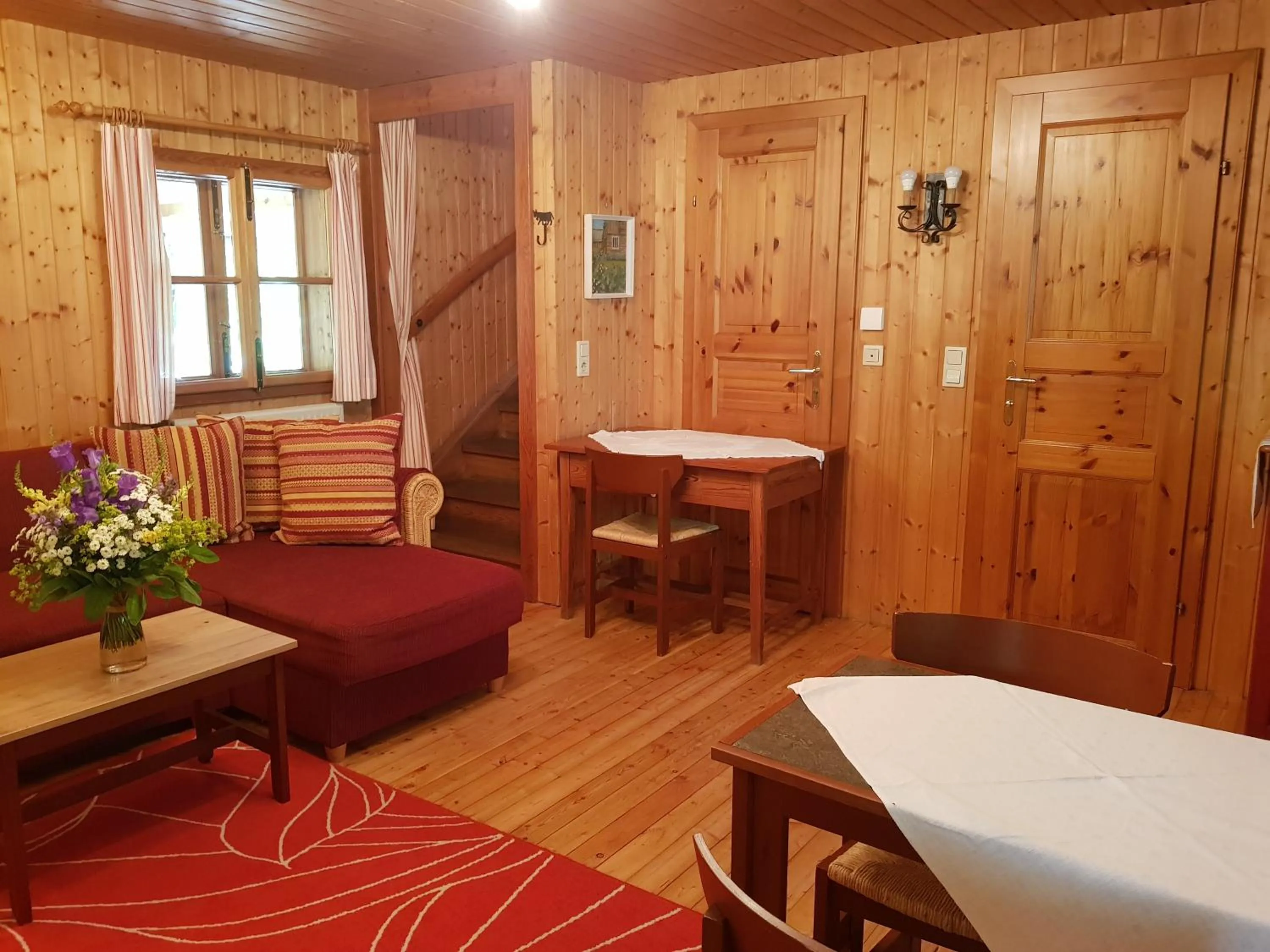 Living room in Steinschalerhof